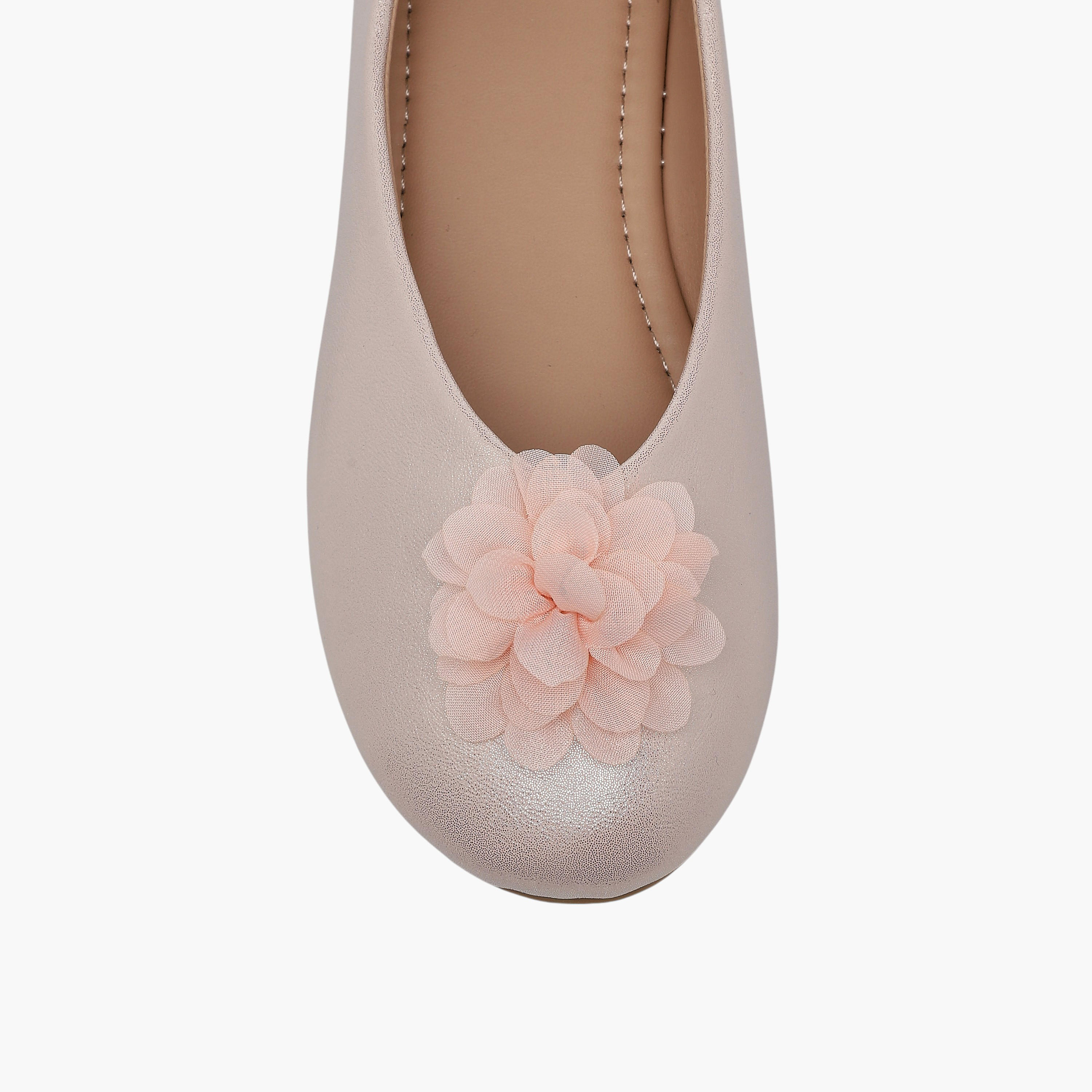 حذاء باليرينا بزينة أزهار للبنات من فلورا بيلا-girls-shoes-ballerinas-image-4