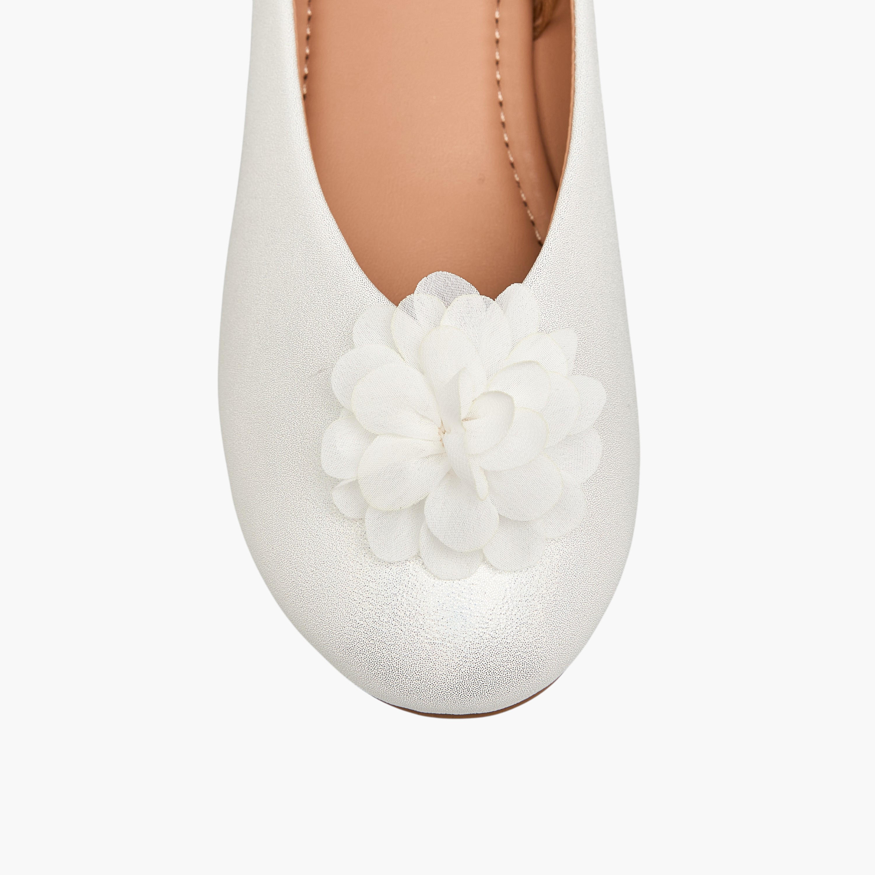 Flora Bella Girls Floral Accent Ballerina Shoes-girls-shoes-ballerinas-image-4
