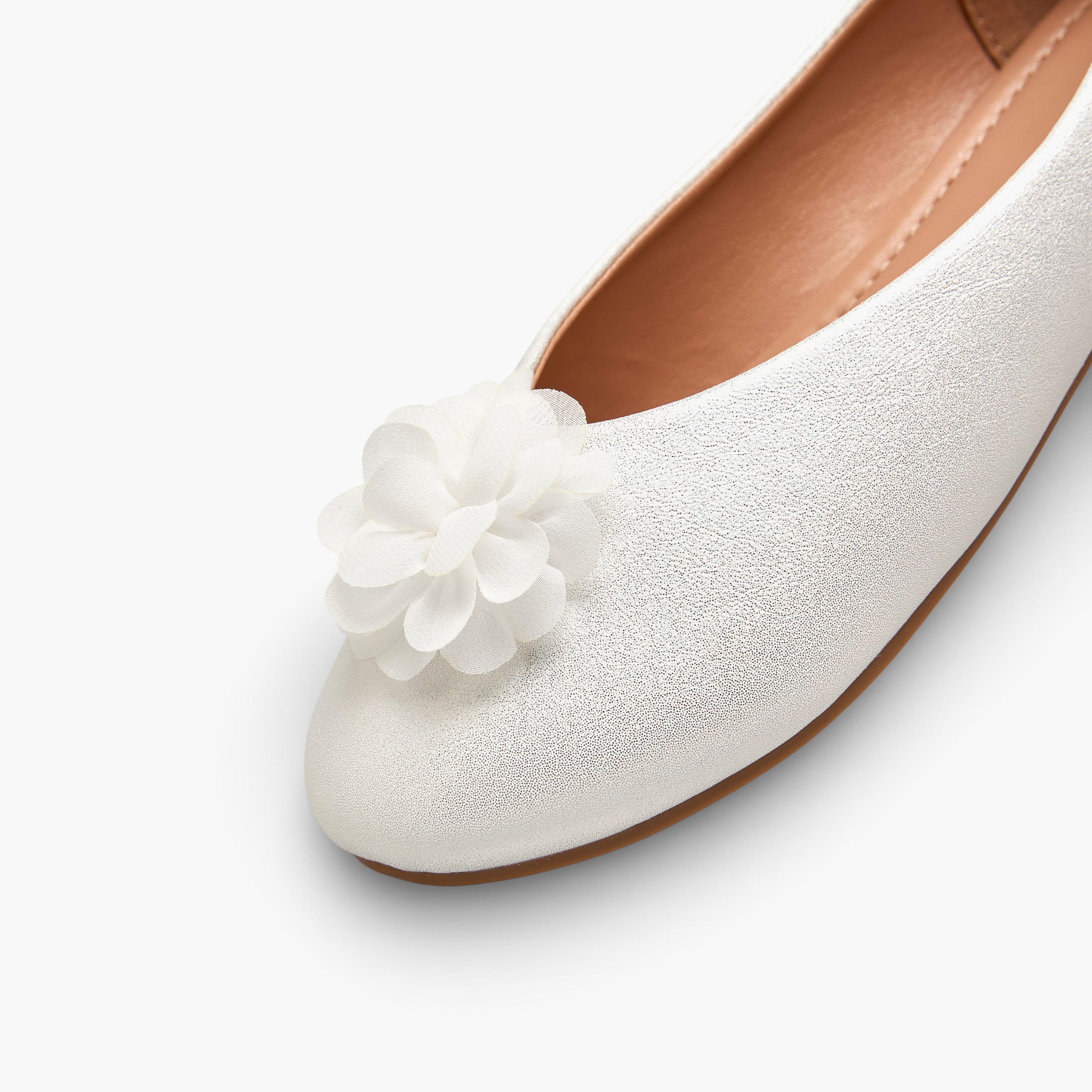 Flora Bella Girls Floral Accent Ballerina Shoes-girls-shoes-ballerinas-image-6