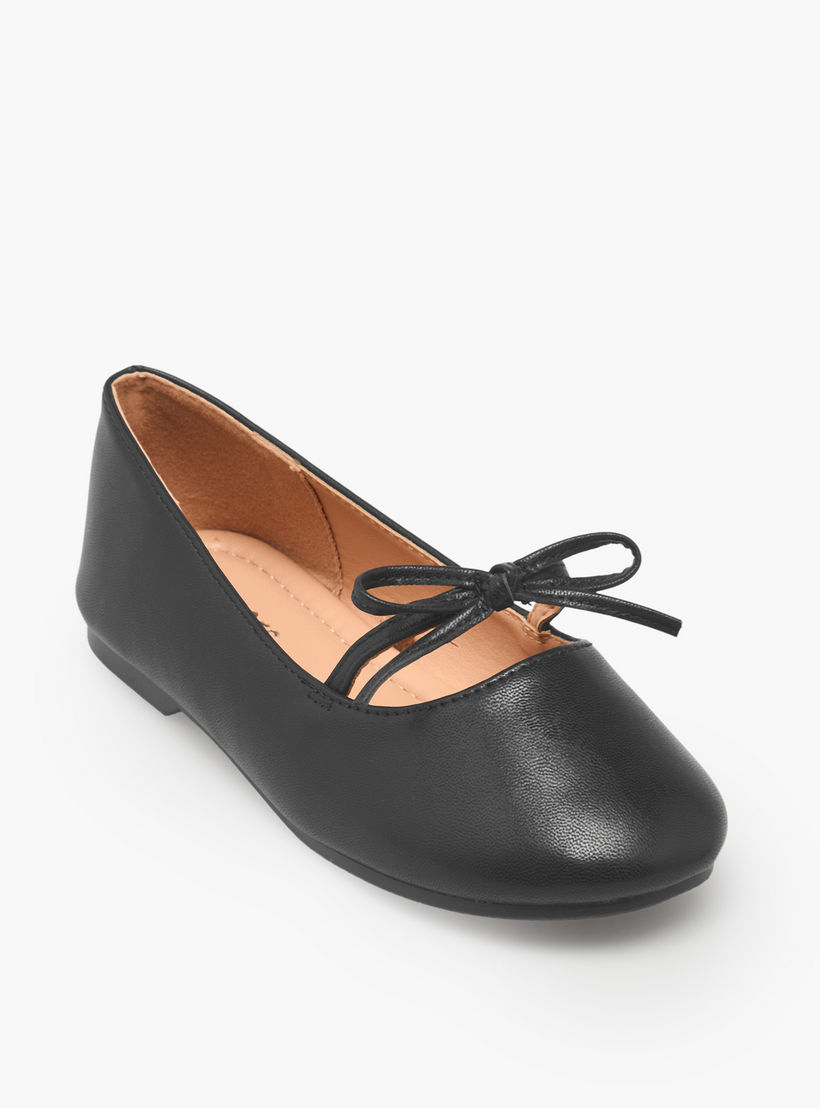 حذاء باليرينا مزين للفتيات من جونيورز-girls-shoes-ballerinas-image-2
