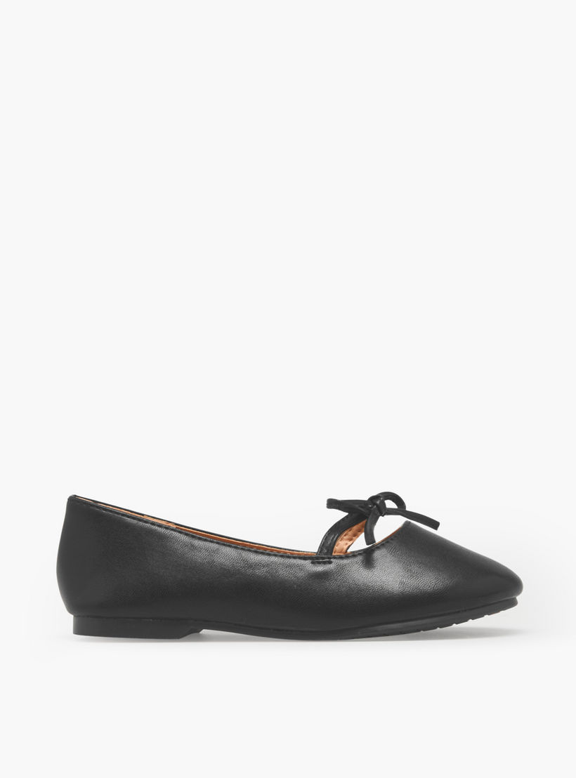 حذاء باليرينا مزين للفتيات من جونيورز-girls-shoes-ballerinas-image-3