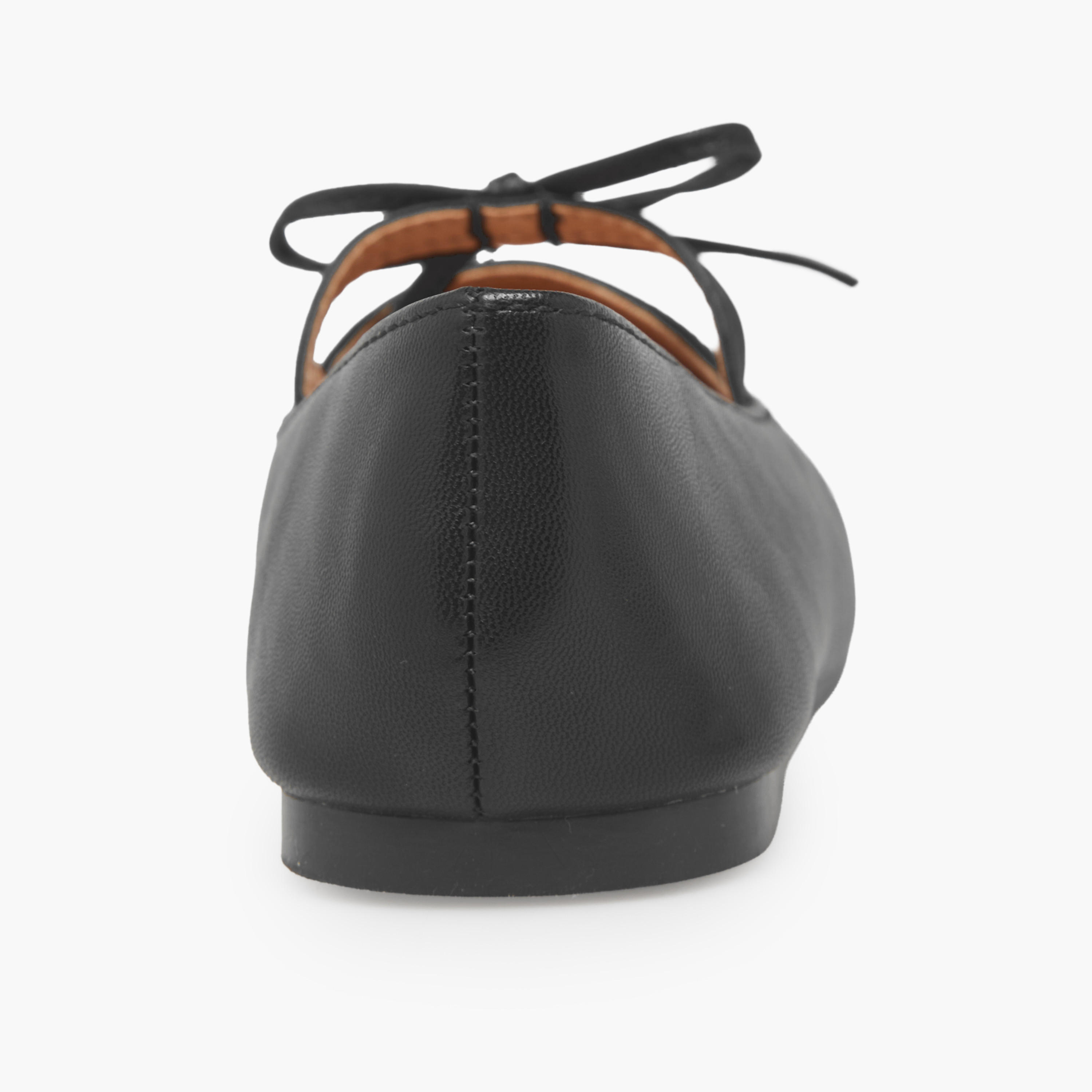 حذاء باليرينا مزين للفتيات من جونيورز-girls-shoes-ballerinas-image-5