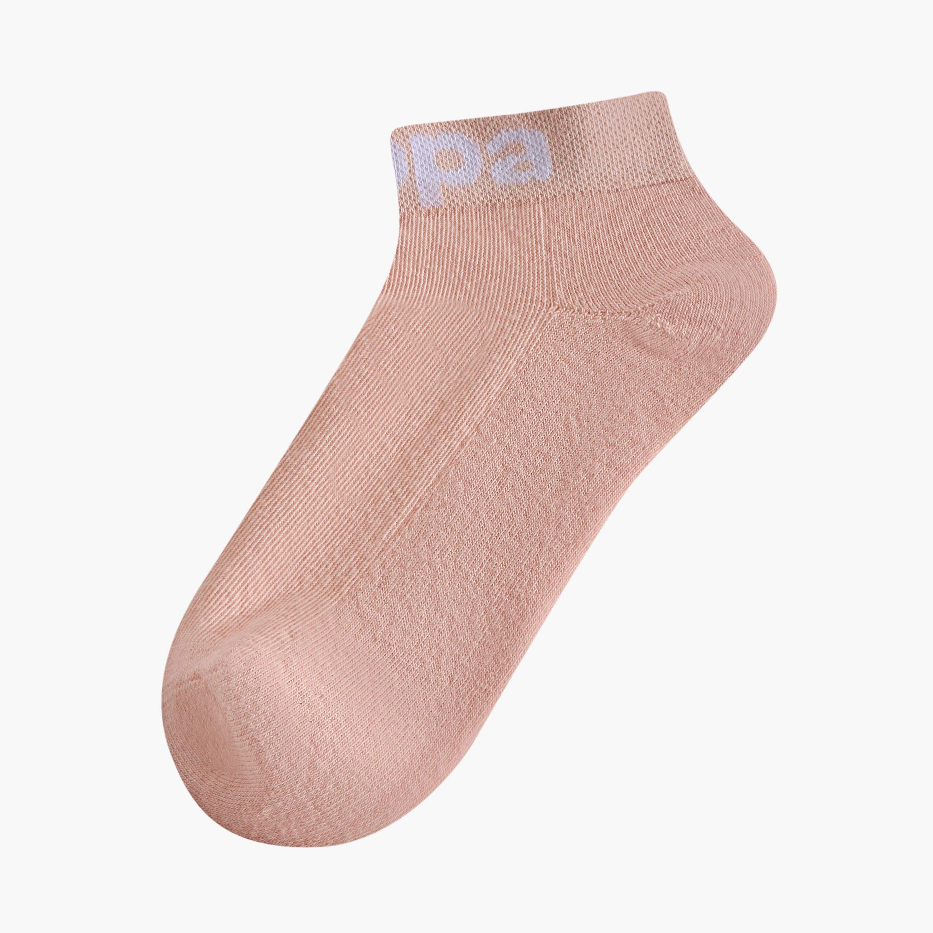 جوارب قطن بطول الكاحل نصف تيري 7 أزواج من كابا-women-socksandstockings-image-2