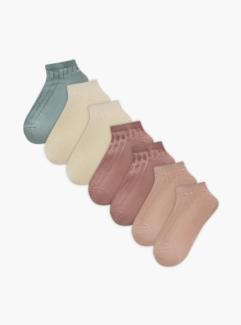 Flora Bella Striped Socks - Set of 7-girls-accessories-socks-image-1