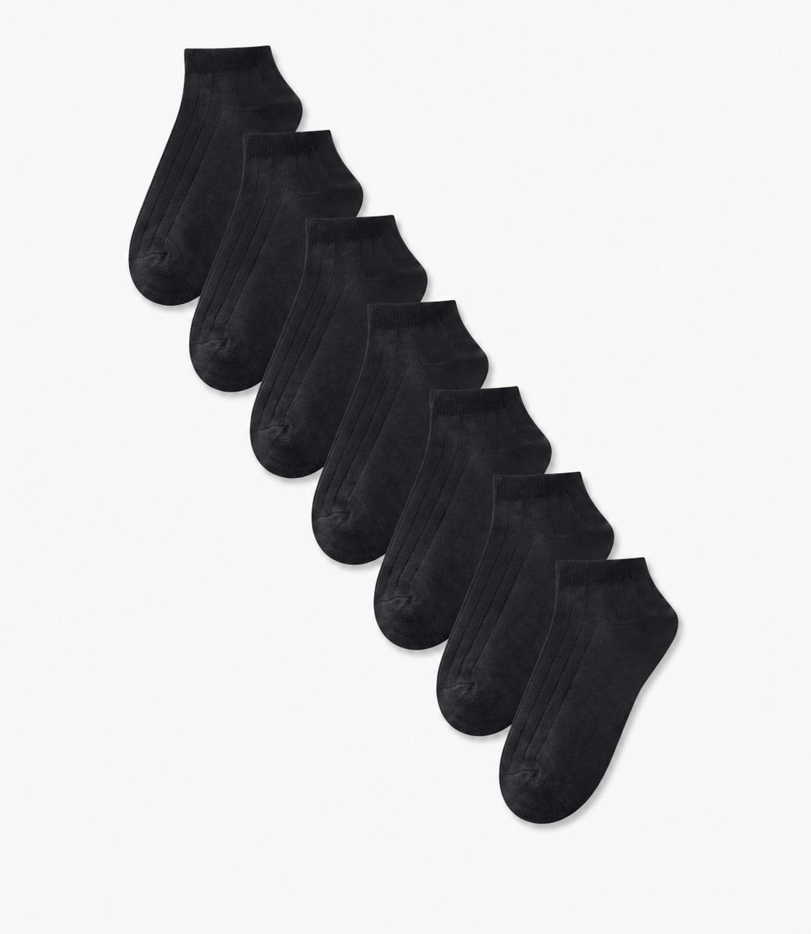 Pack of 7 LBL by Shoexpress Boys Socks Non Terry Ankle Length-girls-accessories-socks-image-1