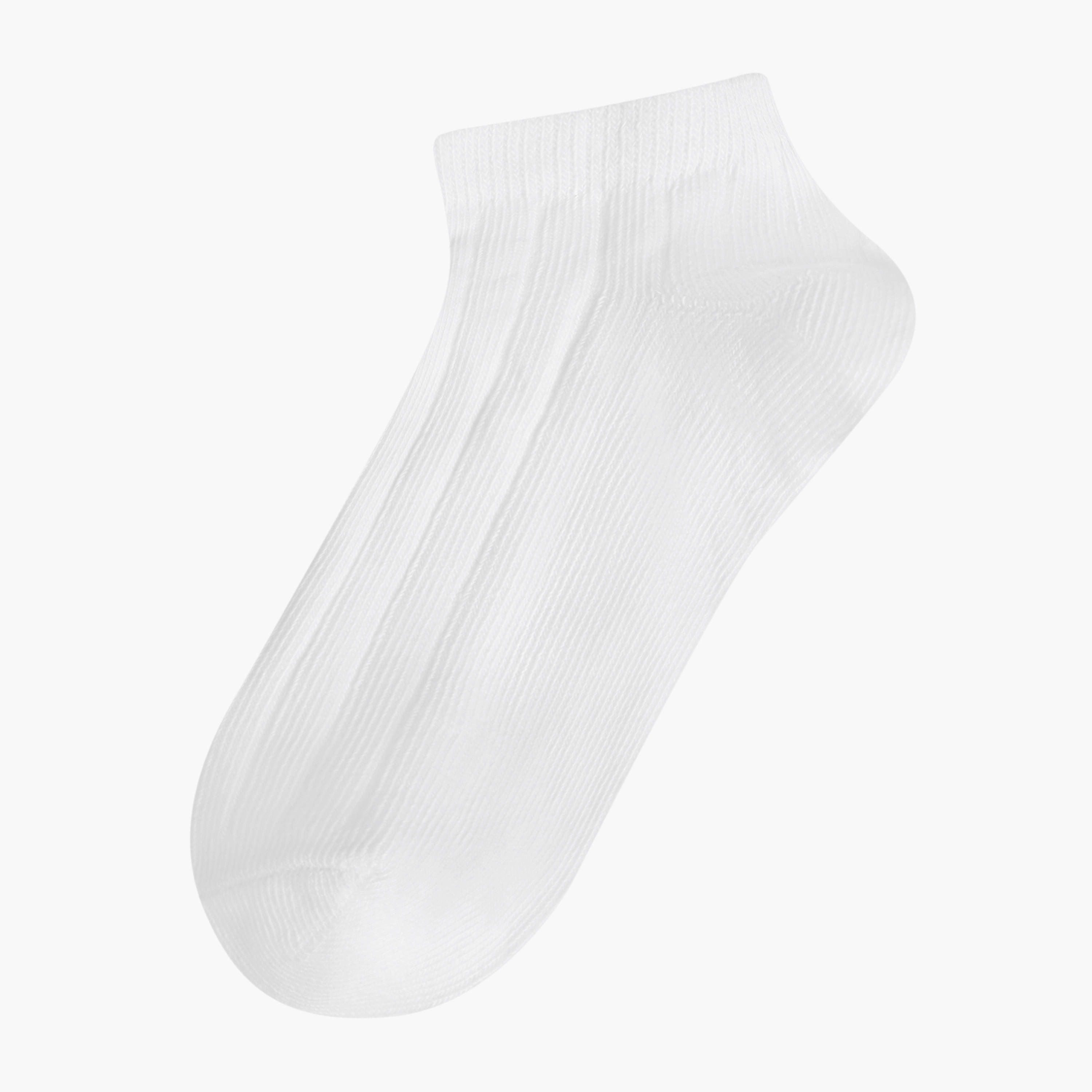 Pack of 7 LBL by Shoexpress Boys Socks Non Terry Ankle Length-girls-accessories-socks-image-2