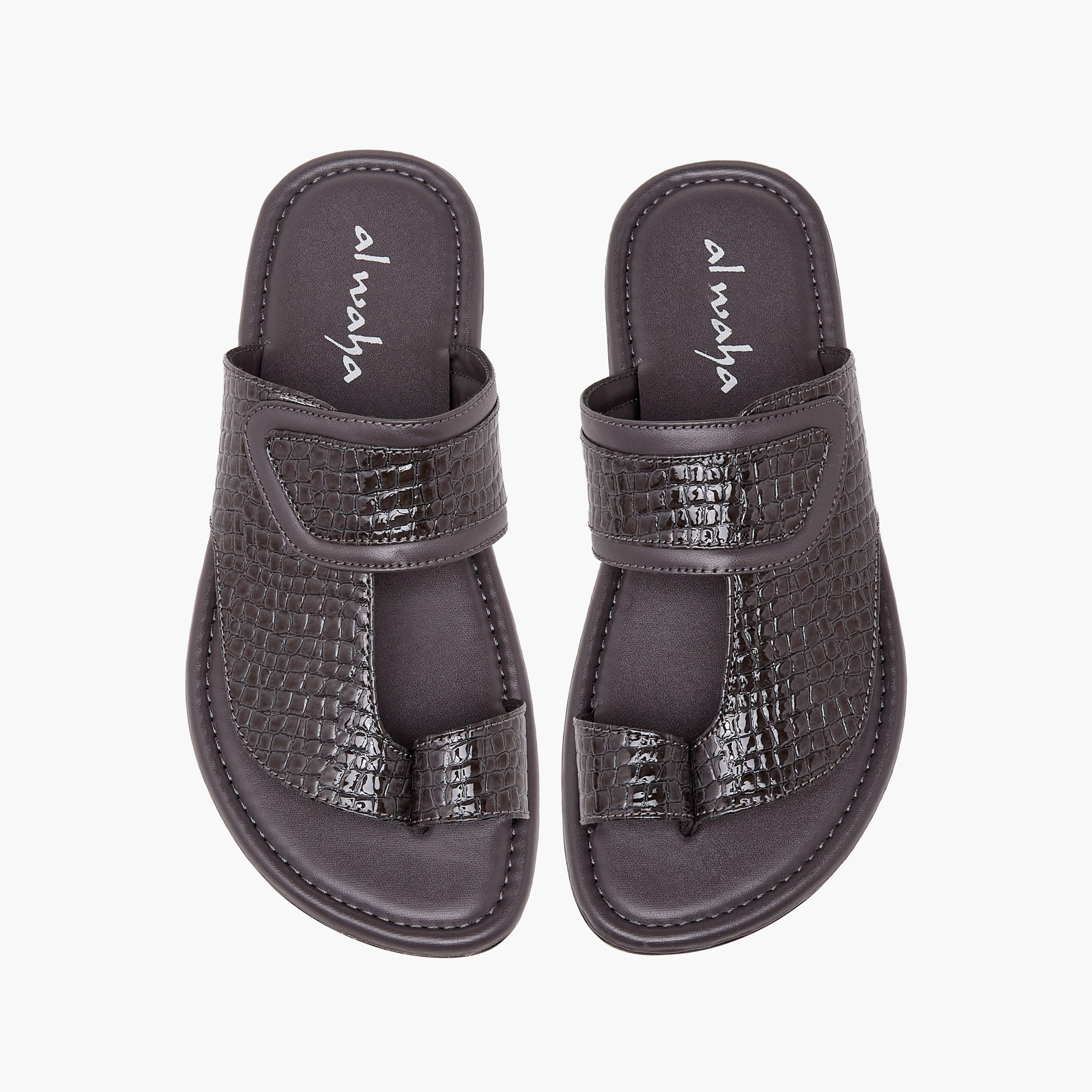 Al Waha Boys Toe Loop Arabic Sandals-boys-shoes-sandals-image-1