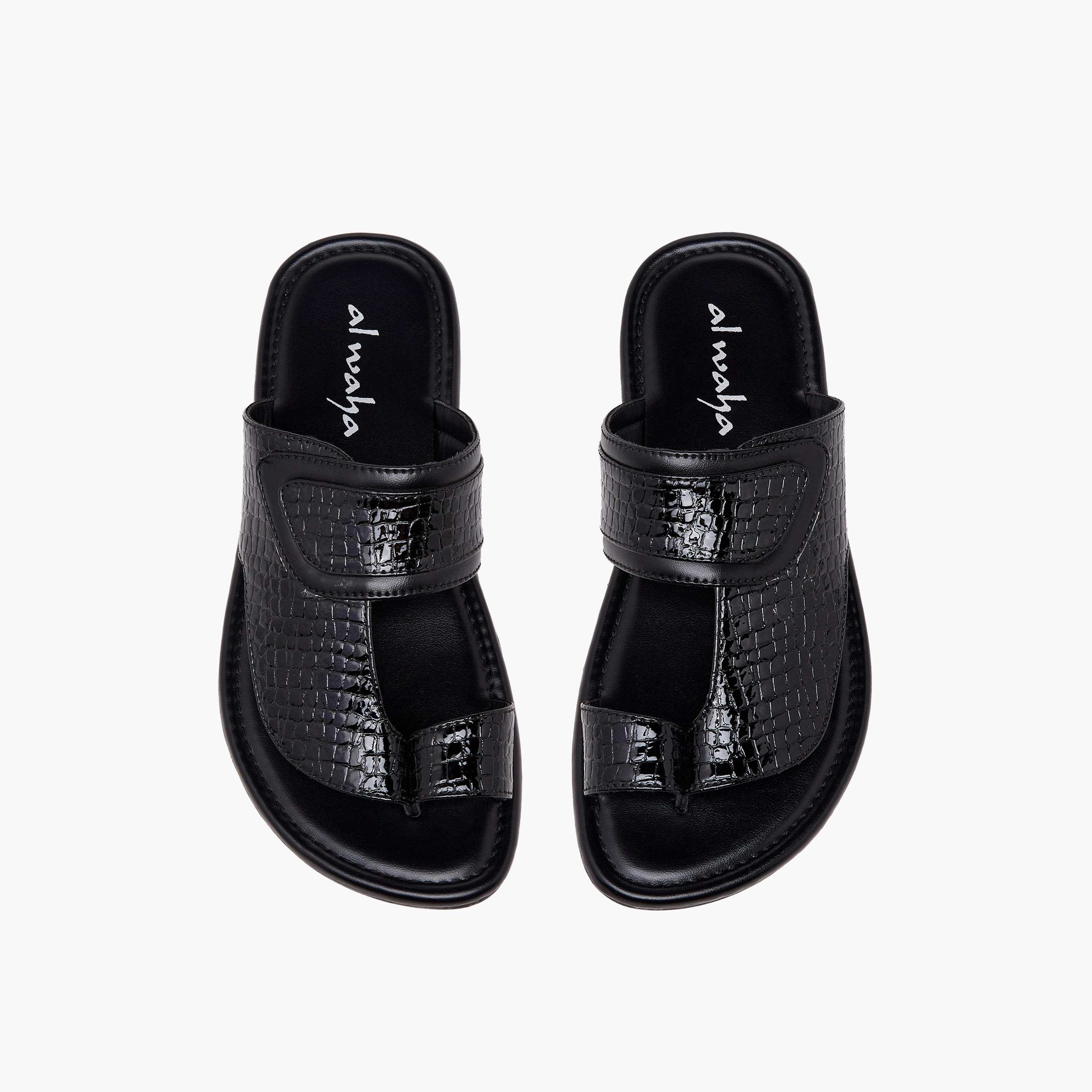 Al Waha Boys Toe Loop Arabic Sandals-boys-shoes-sandals-image-1
