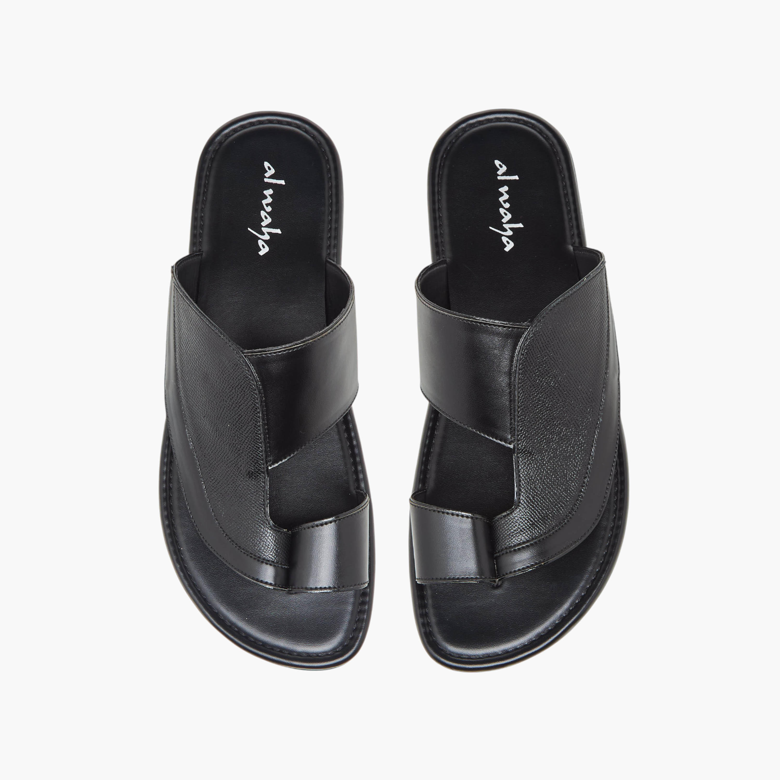 Al Waha Men Toe Loop Arabic Sandals-men-shoes-sandals-image-1