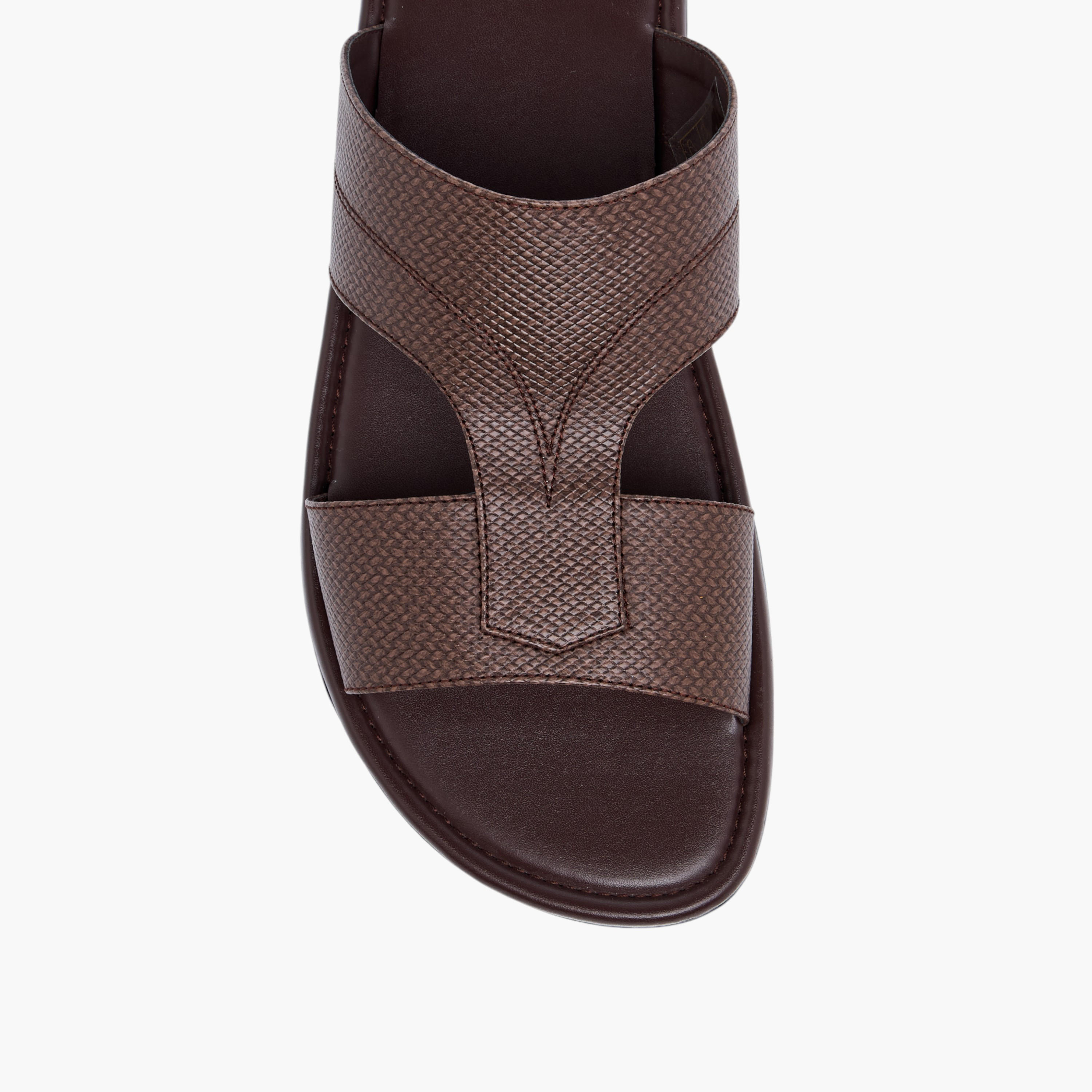 صندل عربي بارز الملمس سهل الارتداء من إل بي إل من شو إكسبرس-men-shoes-sandals-image-3