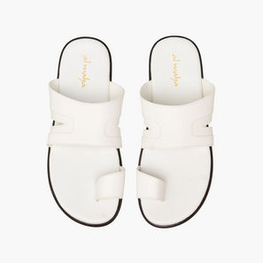صندل عربي بتفاصيل حلقة إصبع للرجال من الواحة-men-shoes-image-1