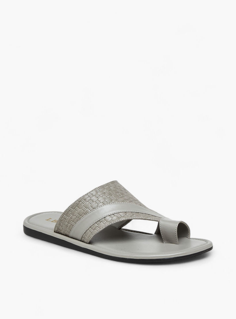 LBL by Shoexpress Textured Arabic Sandals-men-shoes-sandals-image-2