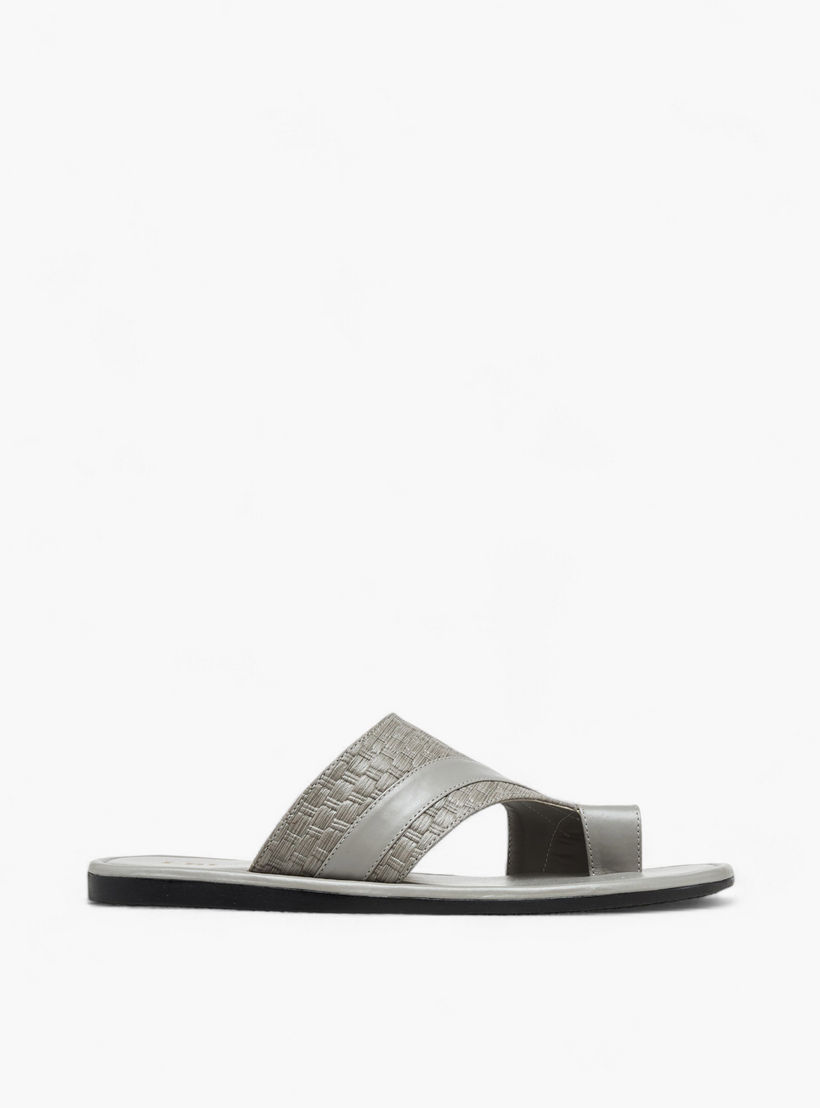 LBL by Shoexpress Textured Arabic Sandals-men-shoes-sandals-image-3