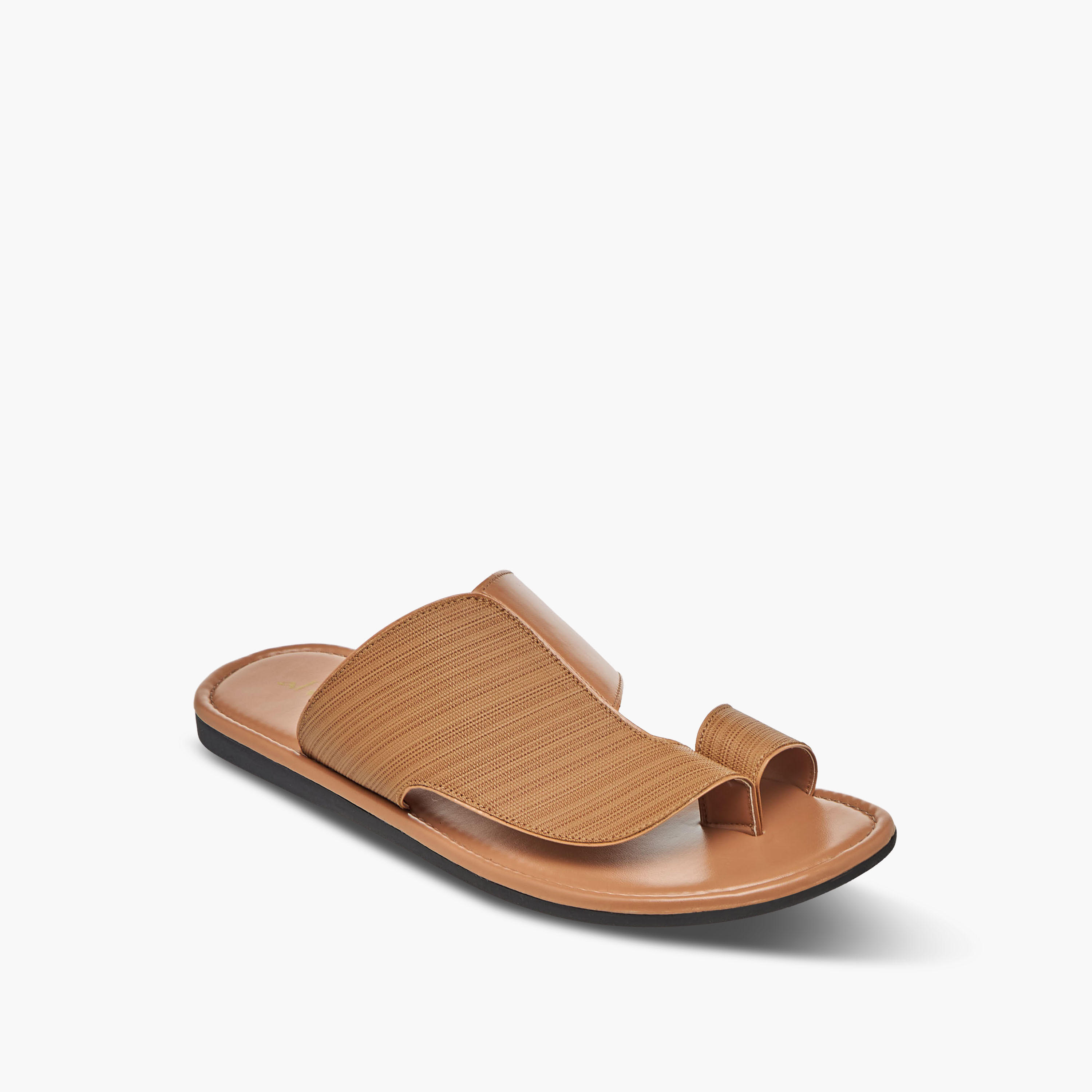 Al Waha Men Toe Loop Detail Arabic Sandals-men-shoes-sandals-image-2