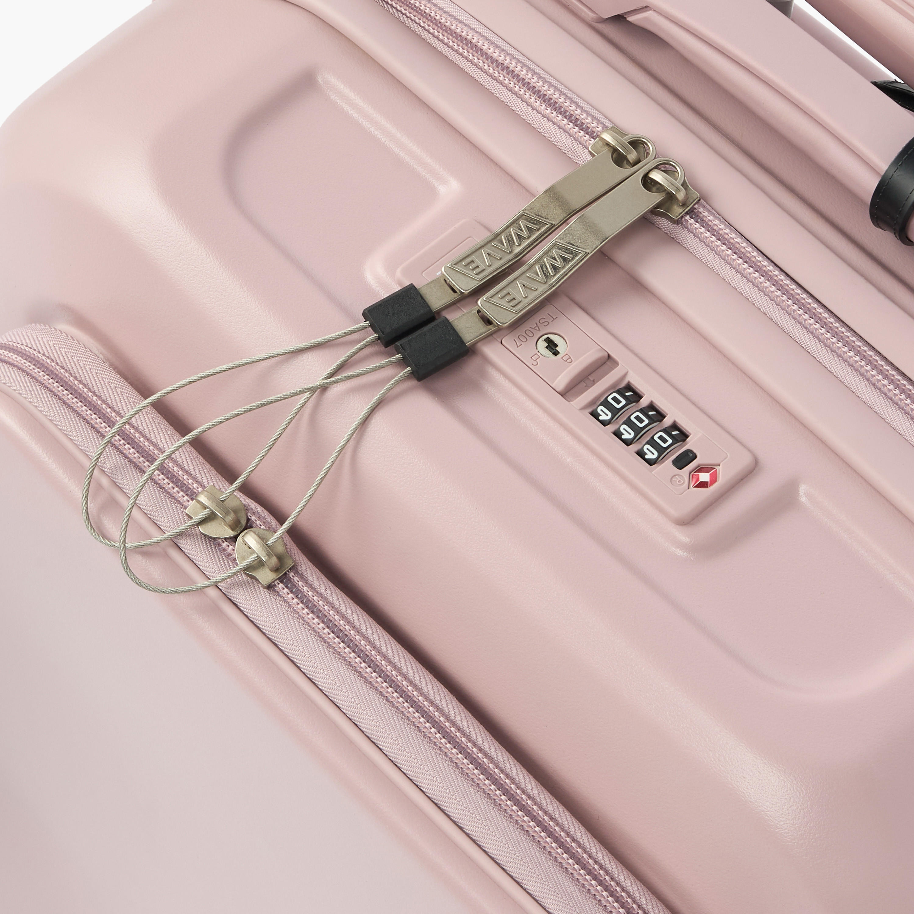 WAVE Solid Hardcase Luggage Trolley with Retractable Handle - 20 inches Cabin Bag-travel-luggagesandbags-luggage-image-4