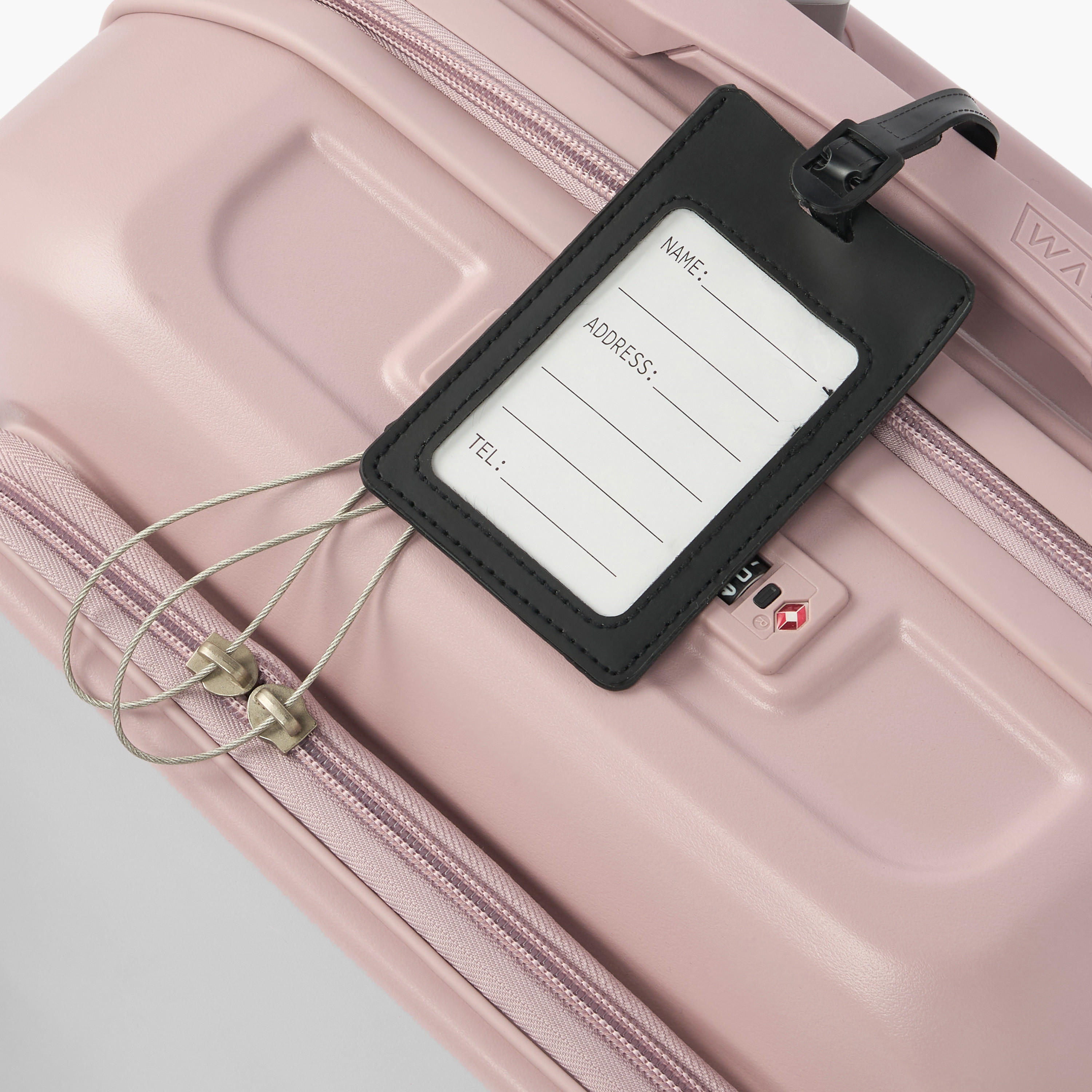 WAVE Solid Hardcase Luggage Trolley with Retractable Handle - 20 inches Cabin Bag-travel-luggagesandbags-luggage-image-5