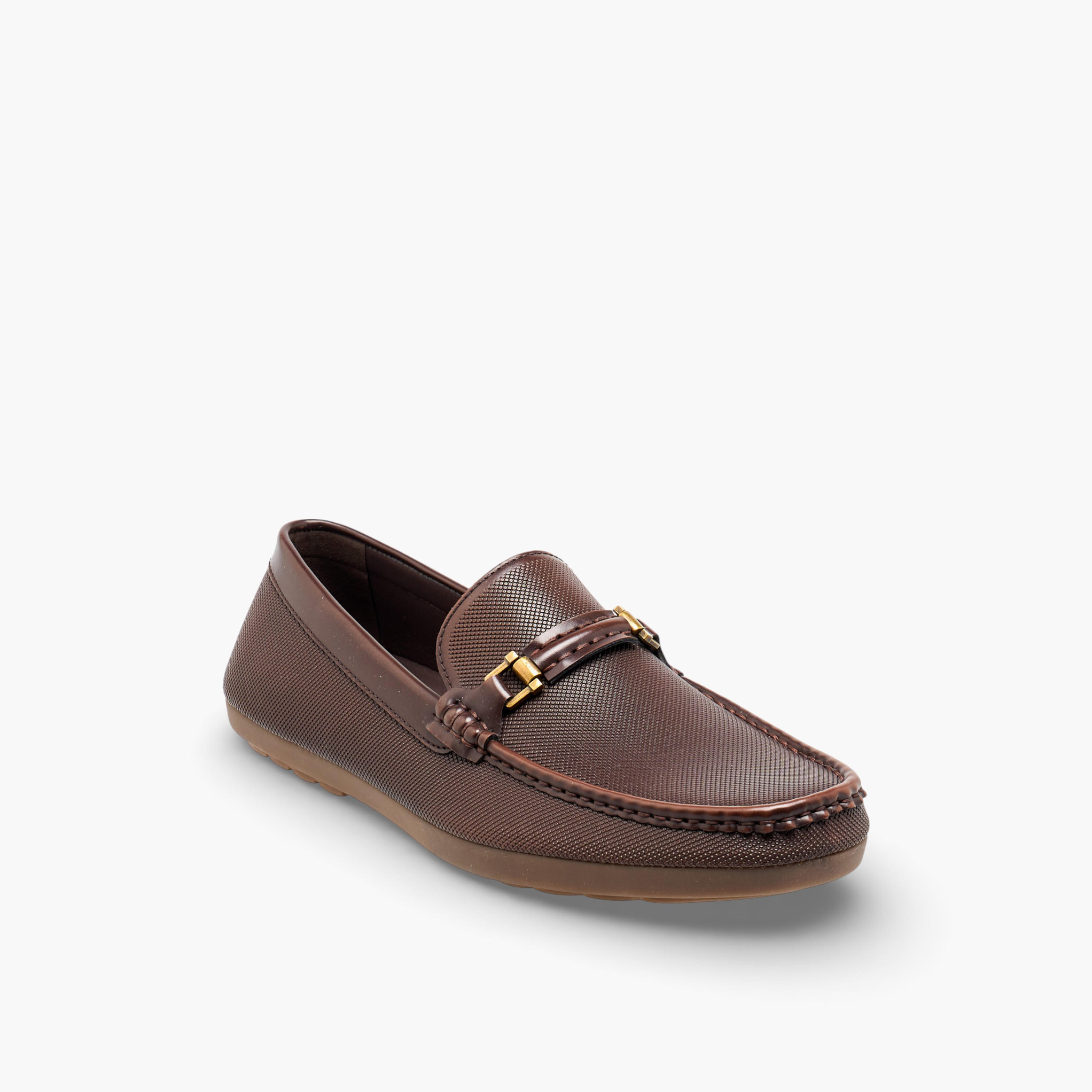 حذاء لوفر بارز الملمس للرجال من أل بي أل من شو إكسبريس-men-shoes-loafersandmoccasins-image-2