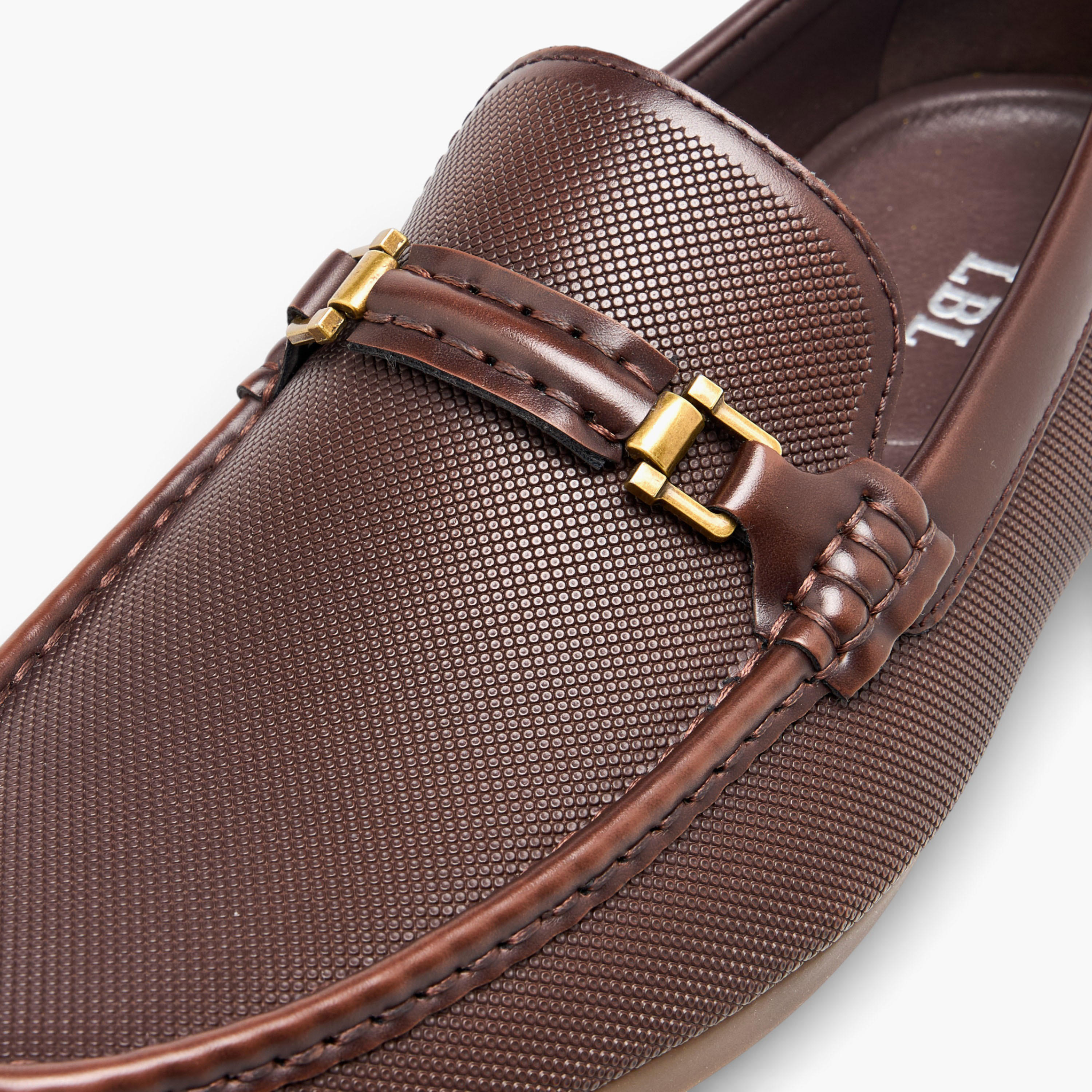 حذاء لوفر بارز الملمس للرجال من أل بي أل من شو إكسبريس-men-shoes-loafersandmoccasins-image-4