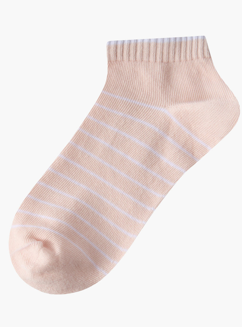 Celeste Pack of 7 Ankle Length Cotton Socks-women-socksandstockings-image-5