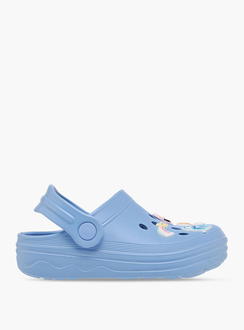 صندل كلوج سهل الارتداء بزينة برنسيس من ديزني-girls-shoes-flipflopsandslides-image-4