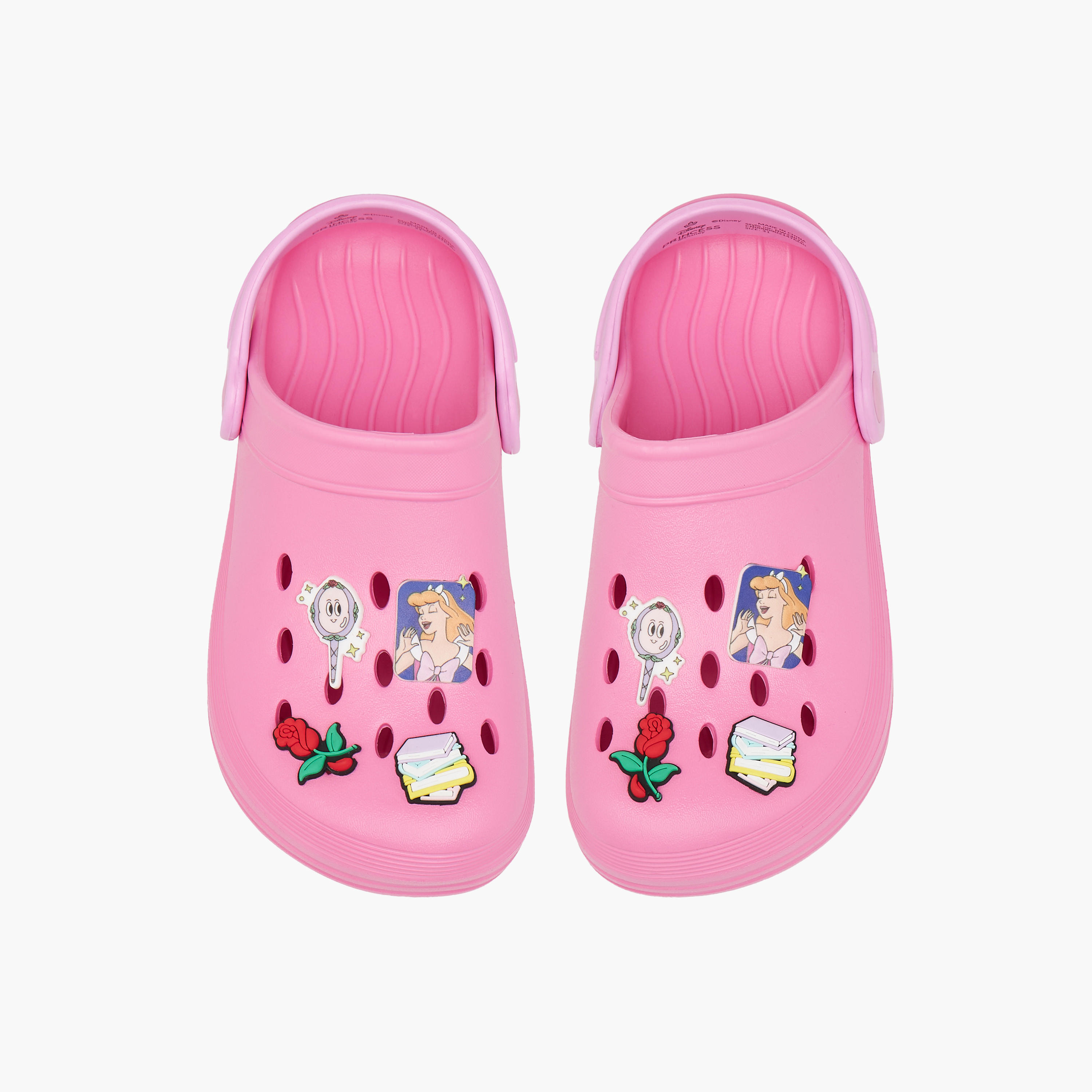 صندل كلوج سهل الارتداء بزينة برنسيس من ديزني-girls-shoes-flipflopsandslides-image-1
