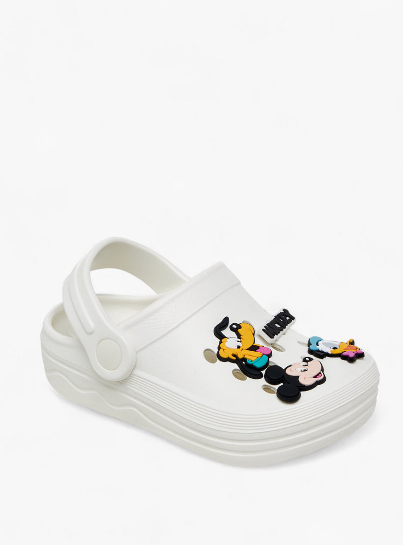 صندل كلوج بحزام خلفي وزخارف ميكي ماوس والأصدقاء للأولاد من ديزني-boys-shoes-sandals-image-2