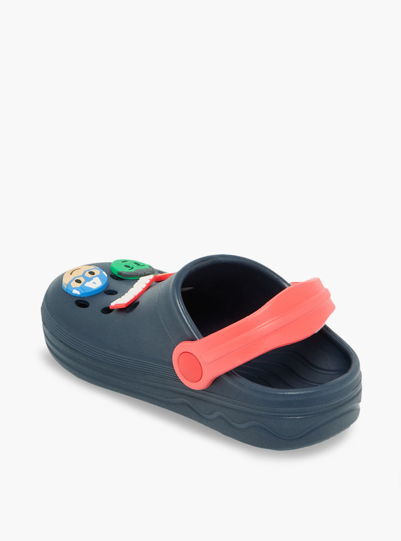 صندل كلوج بتزيينات جيبيتز وحزام خلفي للأولاد من مارفل-boys-shoes-sandals-image-5