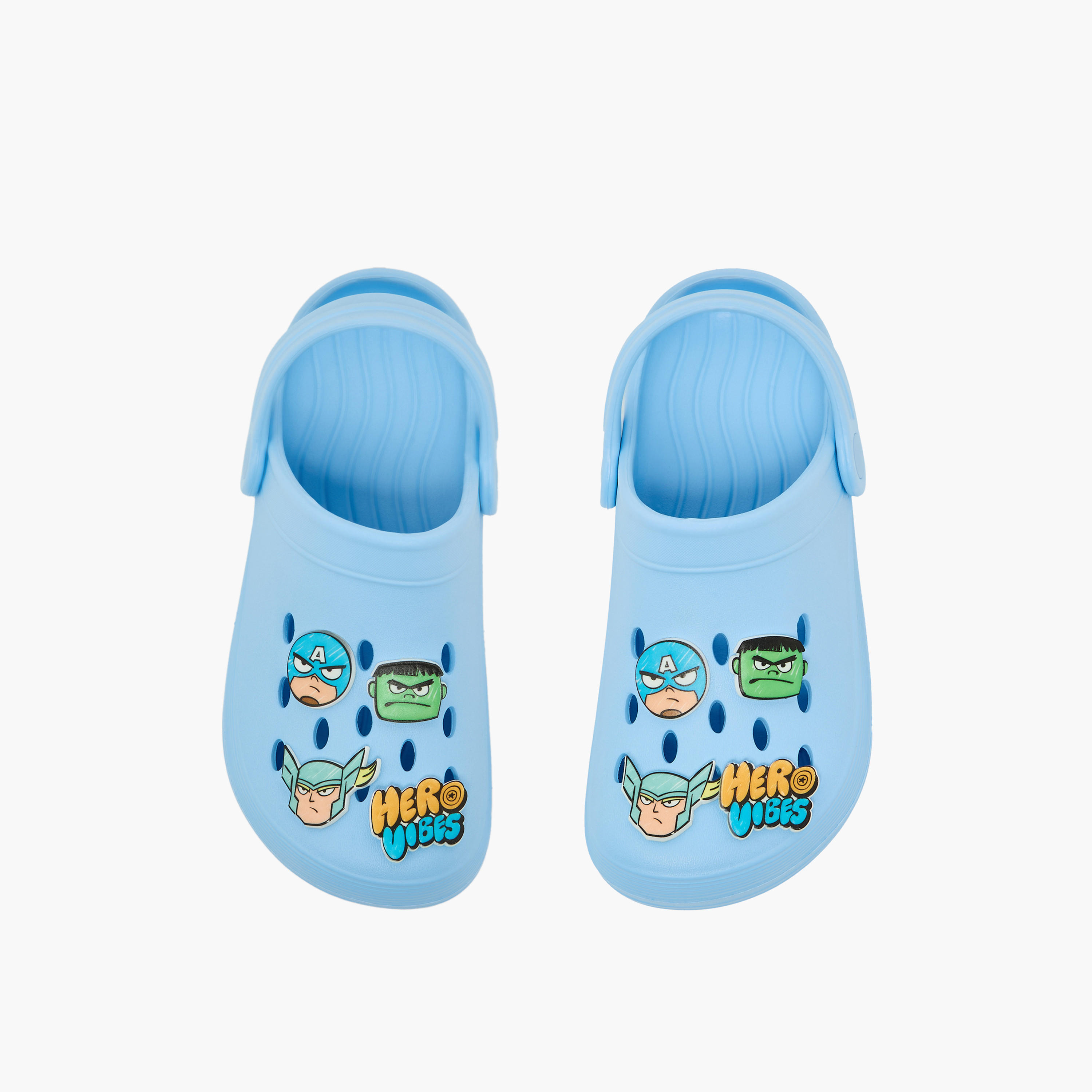 Marvel Boys Jibbitz Accent Backstrap Clogs-boys-shoes-sandals-image-1