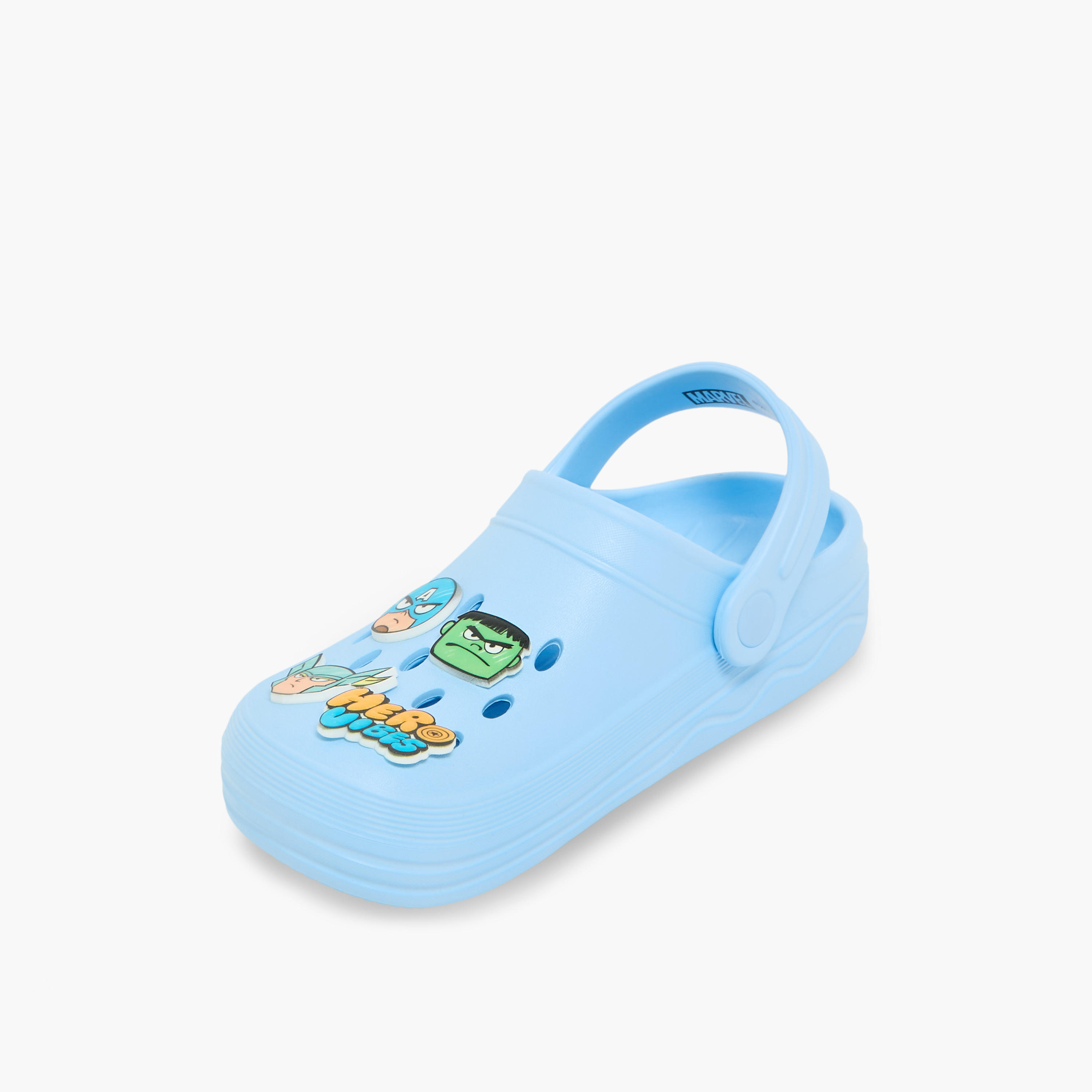 Marvel Boys Jibbitz Accent Backstrap Clogs-boys-shoes-sandals-image-4