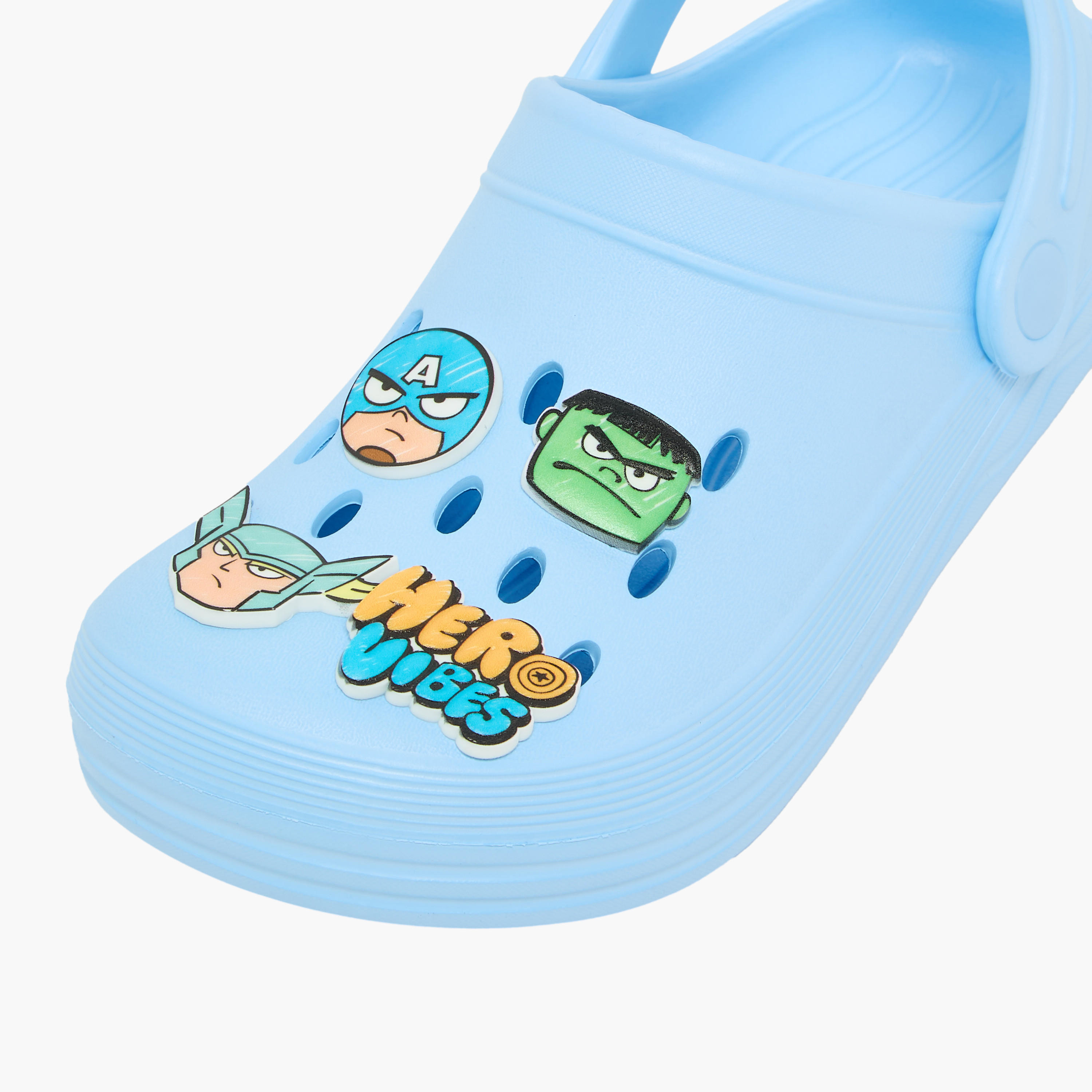 Marvel Boys Jibbitz Accent Backstrap Clogs-boys-shoes-sandals-image-7