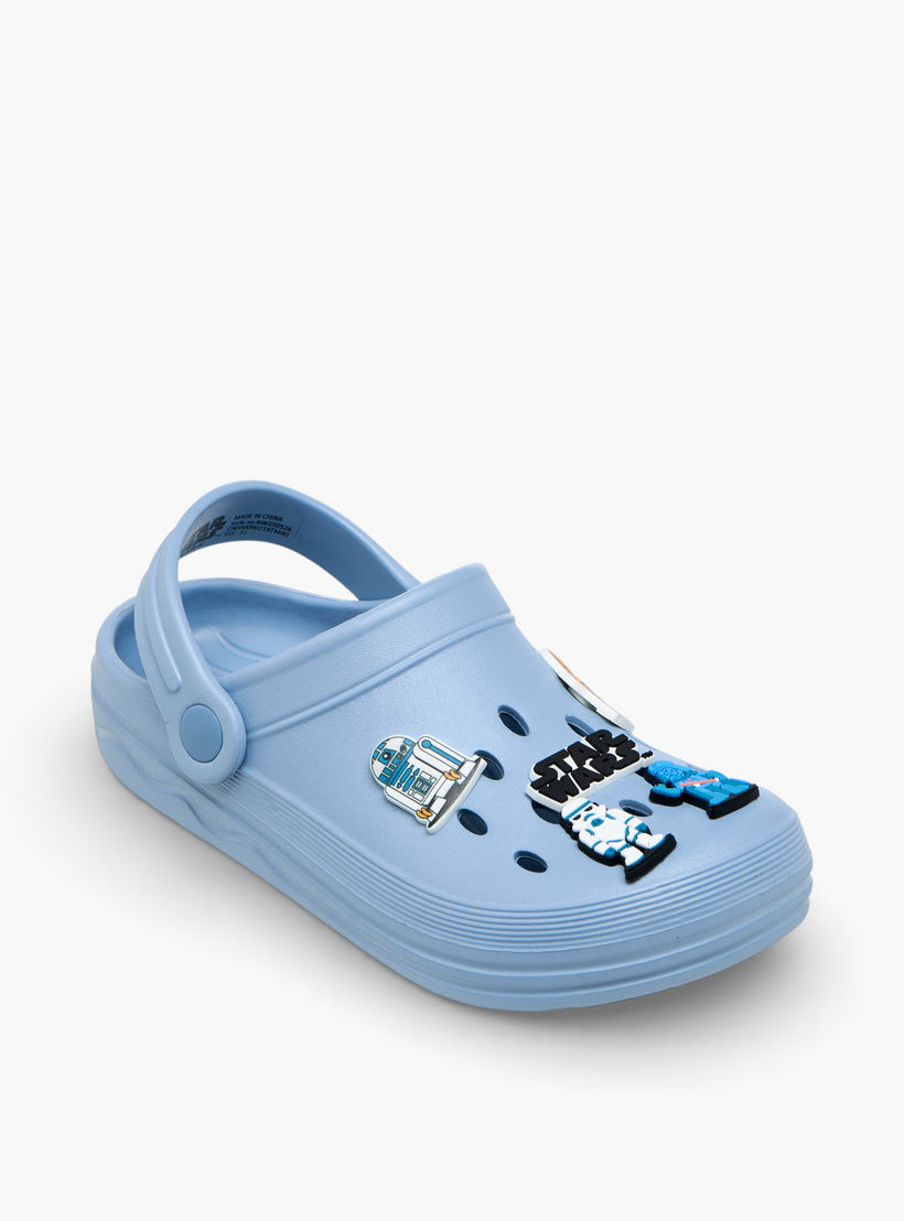 صندل خفيف بحزام خلفي وبزينة جيبيتز ستار وورز للأولاد من لوكاس فيلم-boys-shoes-flipflopsandslides-image-2