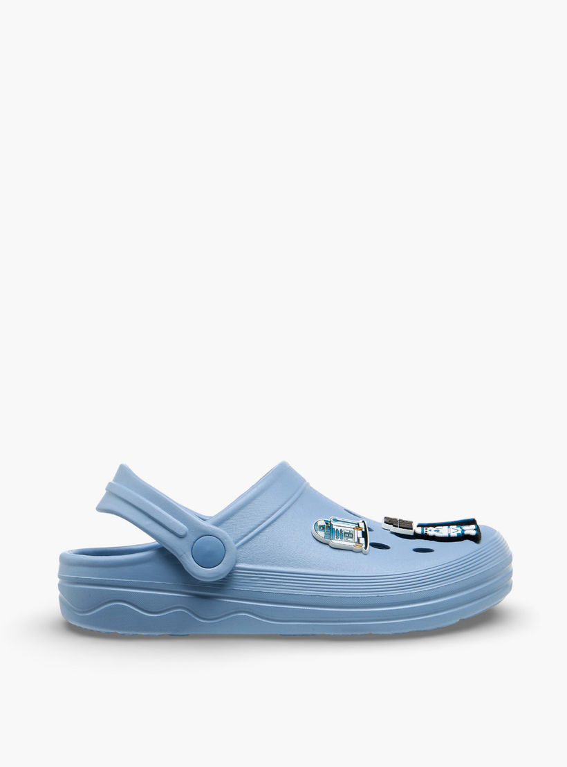 صندل خفيف بحزام خلفي وبزينة جيبيتز ستار وورز للأولاد من لوكاس فيلم-boys-shoes-flipflopsandslides-image-3