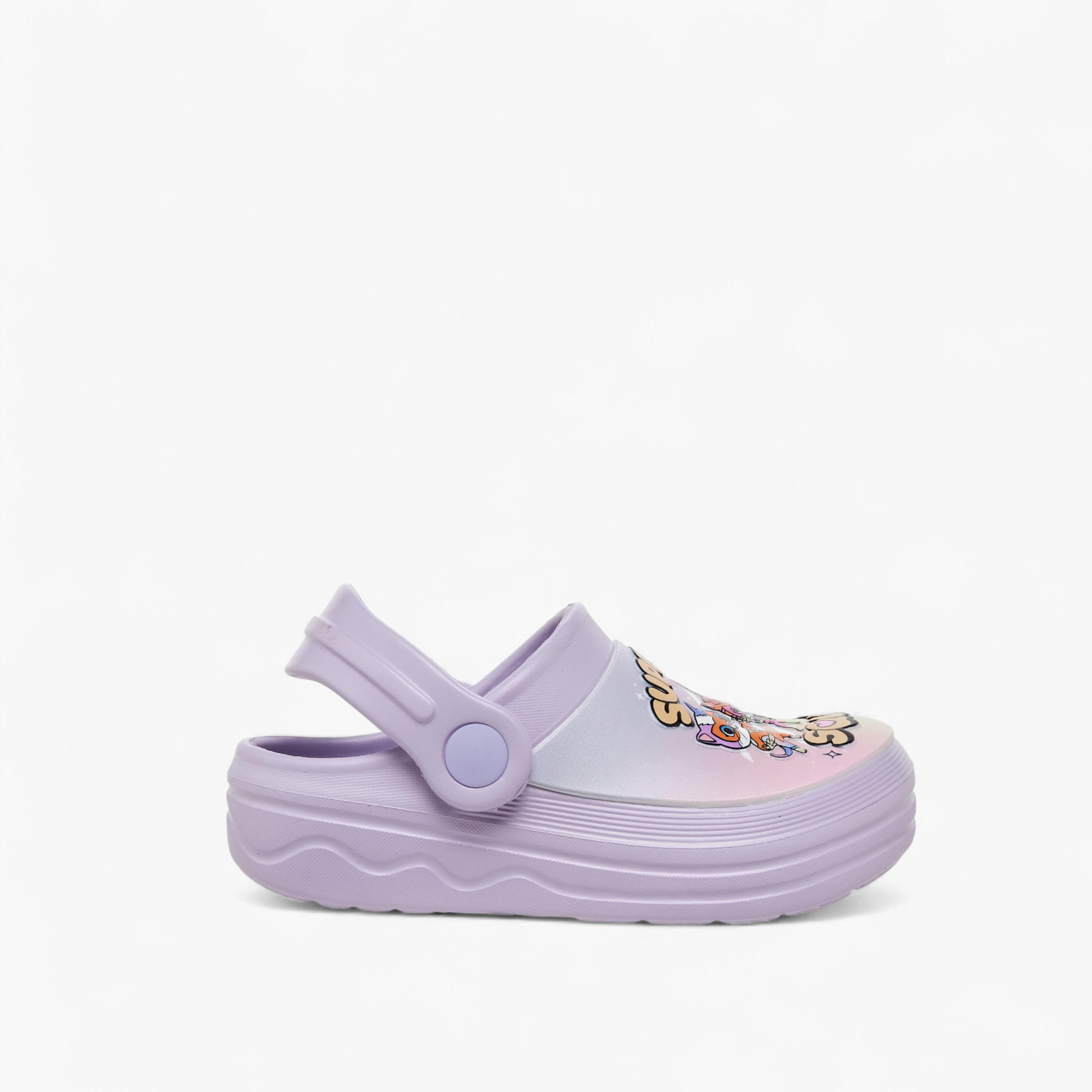 Disney Girls Superkitty Squad Print Backstrap Clogs-girls-shoes-sandals-image-3