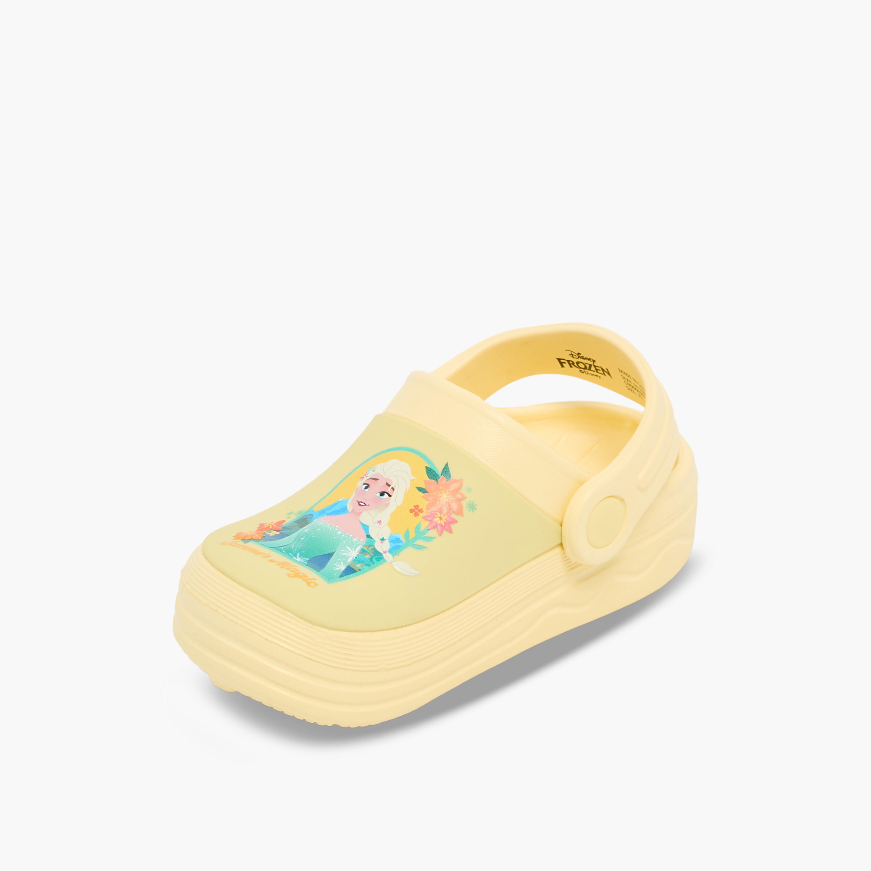 صندل كلوج بحزام خلفي وطبعات للبنات من ديزني-girls-shoes-sandals-image-4