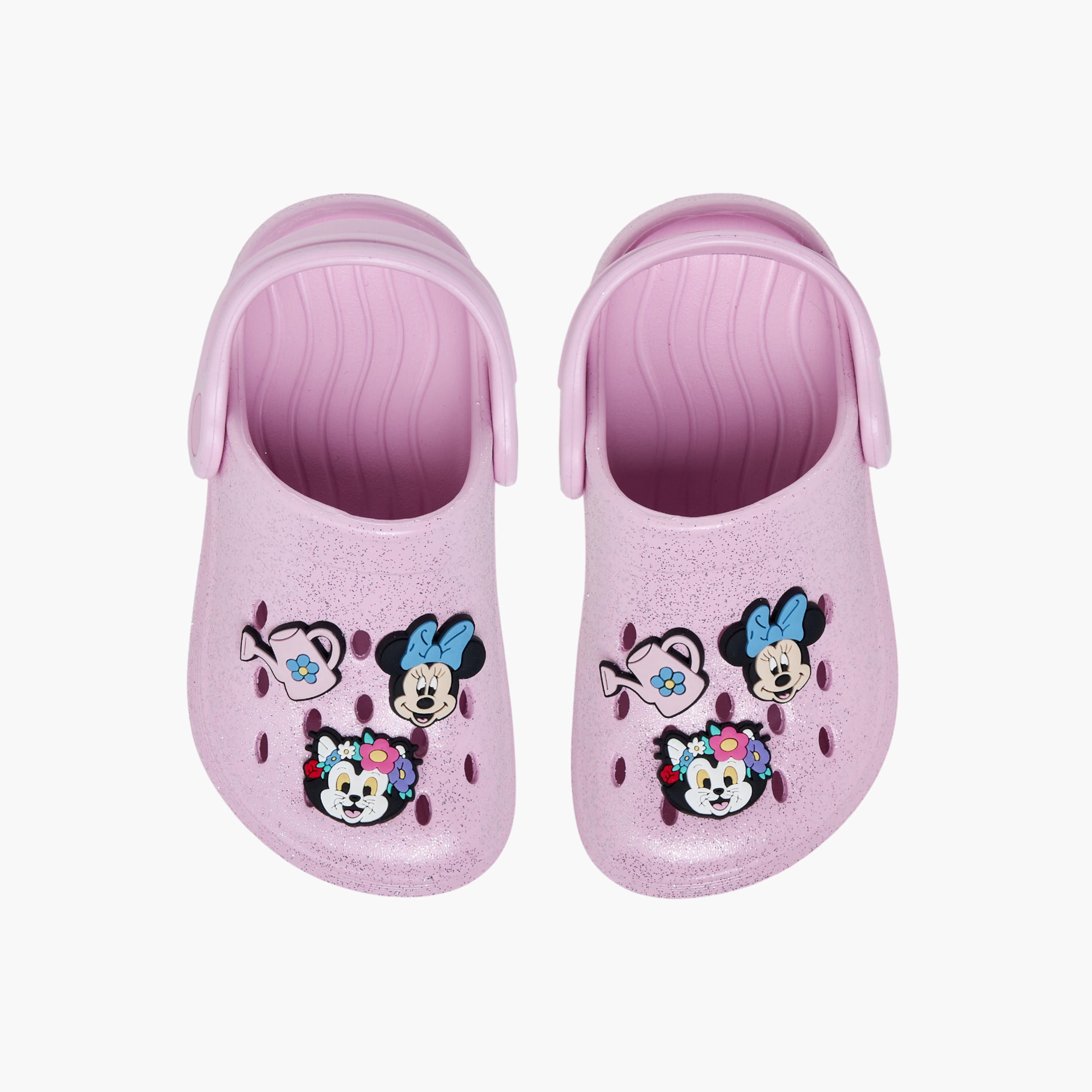 صندل كلوج بحزام خلفي وزخارف ميني ماوس للبنات من ديزني-girls-shoes-sandals-image-1