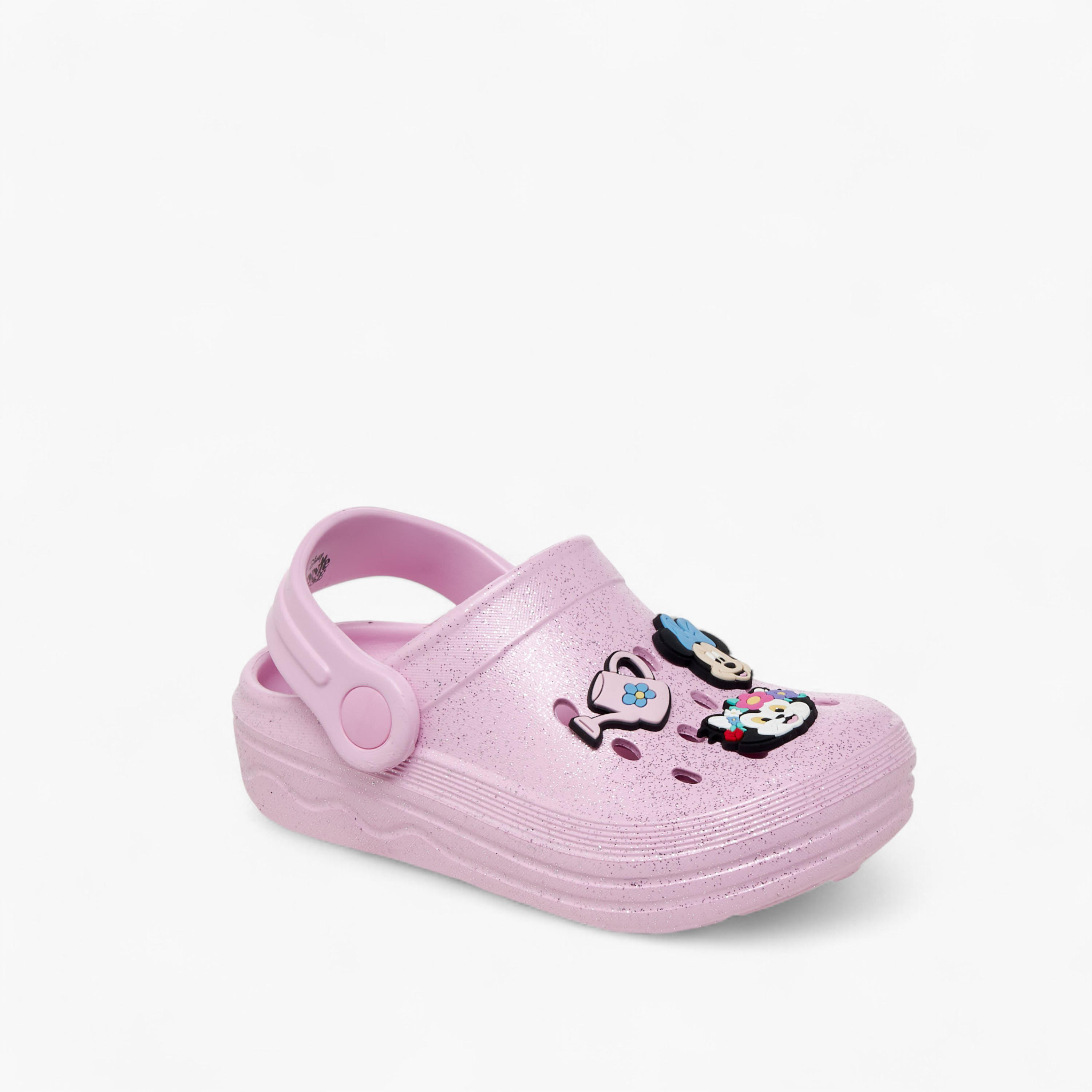 صندل كلوج بحزام خلفي وزخارف ميني ماوس للبنات من ديزني-girls-shoes-sandals-image-2