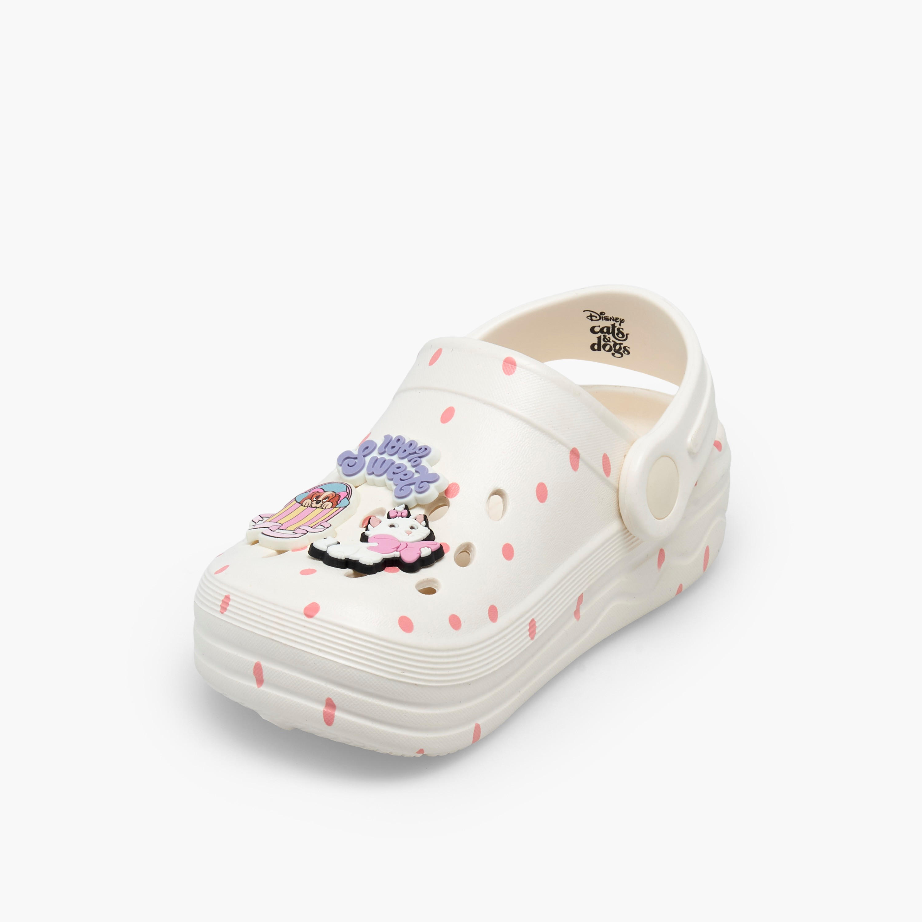 Disney Girls Marie Applique Clogs-girls-shoes-sandals-image-4
