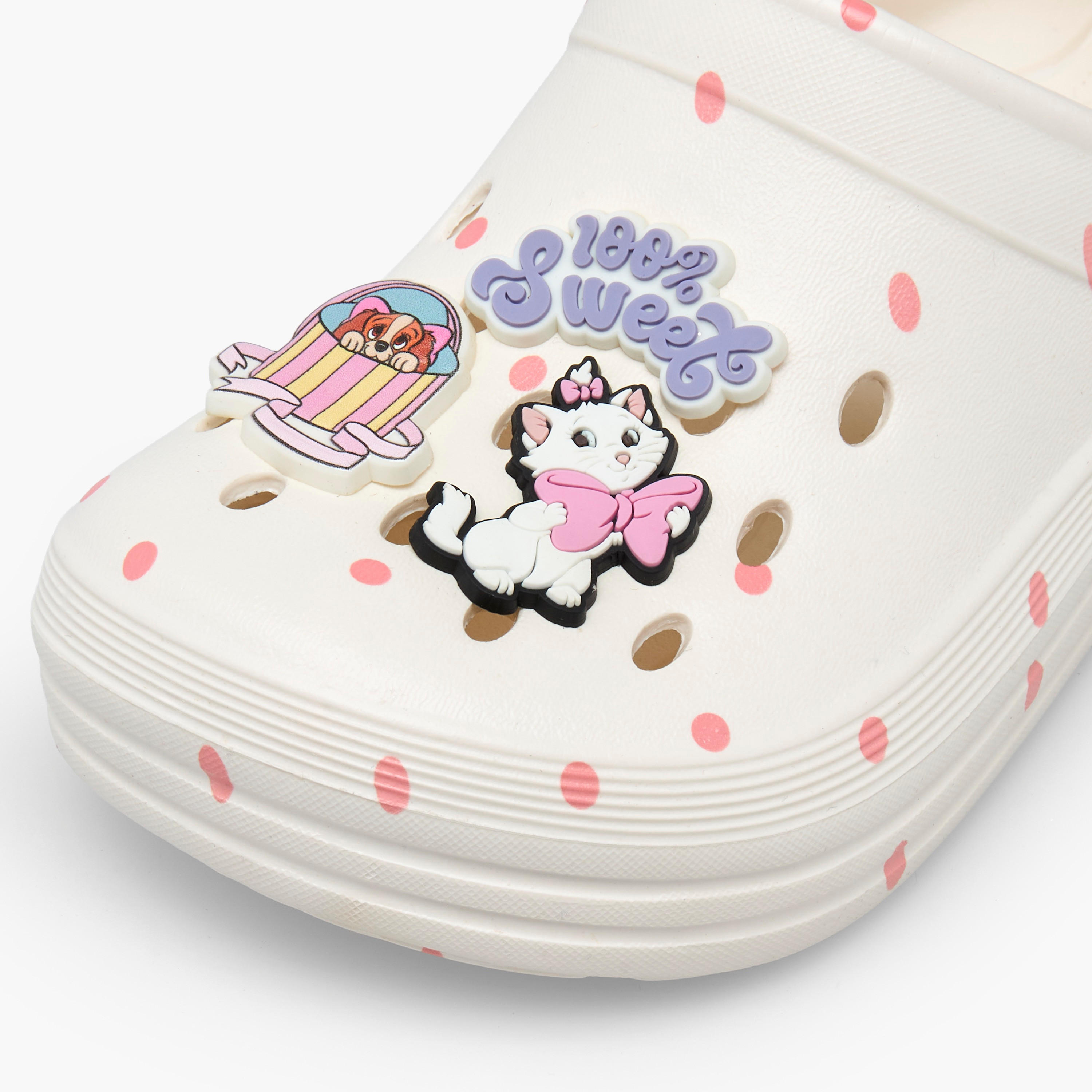 Disney Girls Marie Applique Clogs-girls-shoes-sandals-image-7
