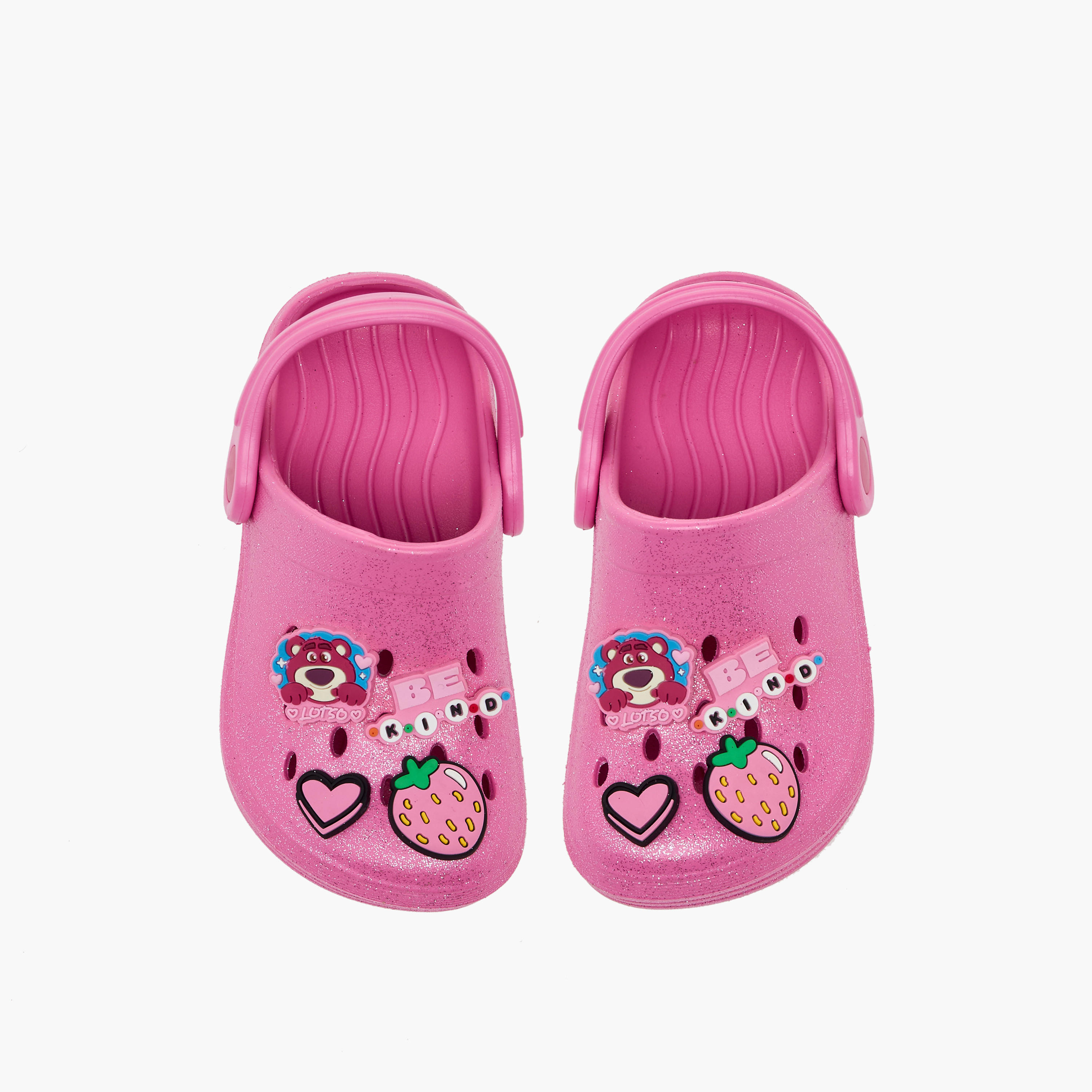 Disney Girls Lots-o-Huggin Bear Applique Clogs-girls-shoes-sandals-image-1