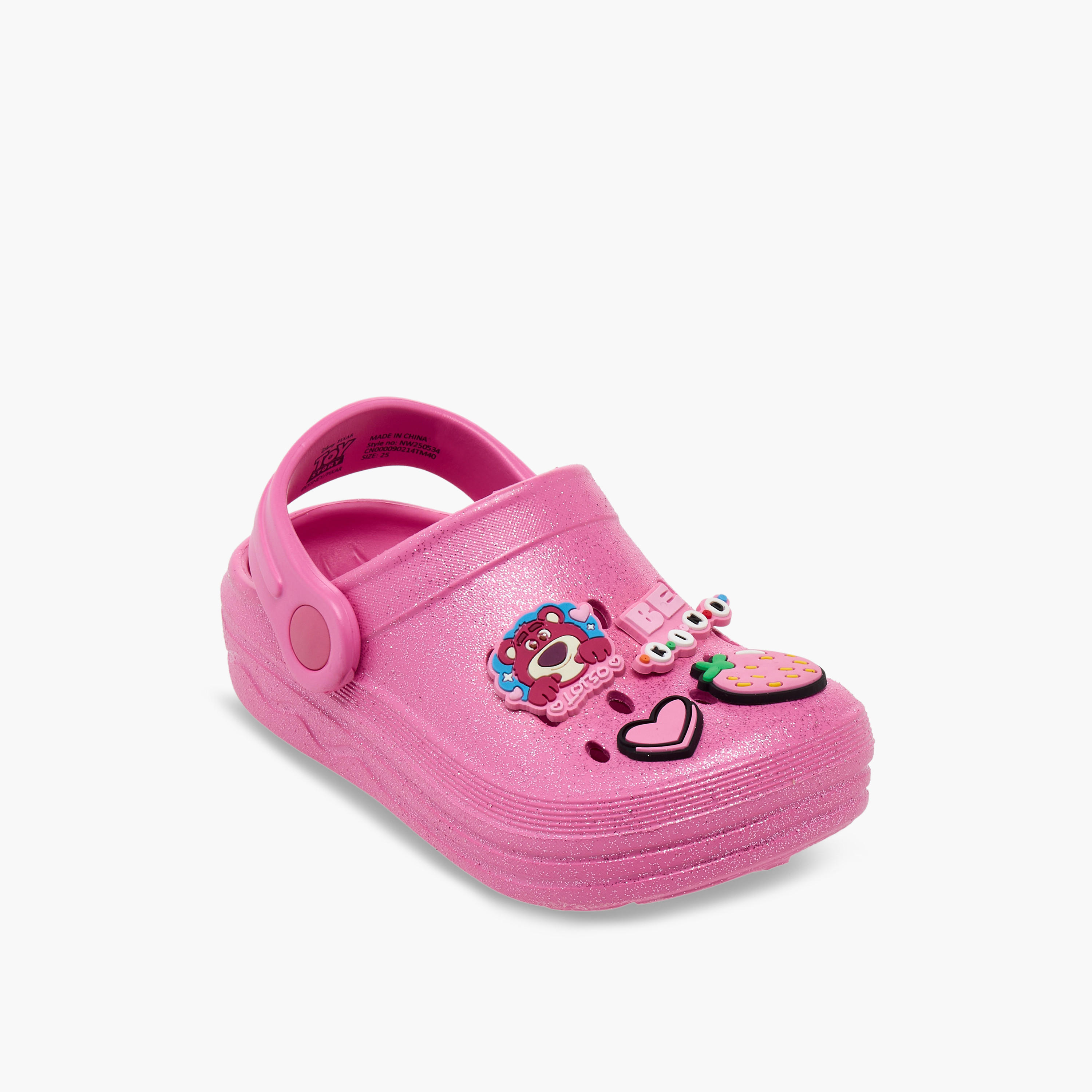 Disney Girls Lots-o-Huggin Bear Applique Clogs-girls-shoes-sandals-image-2