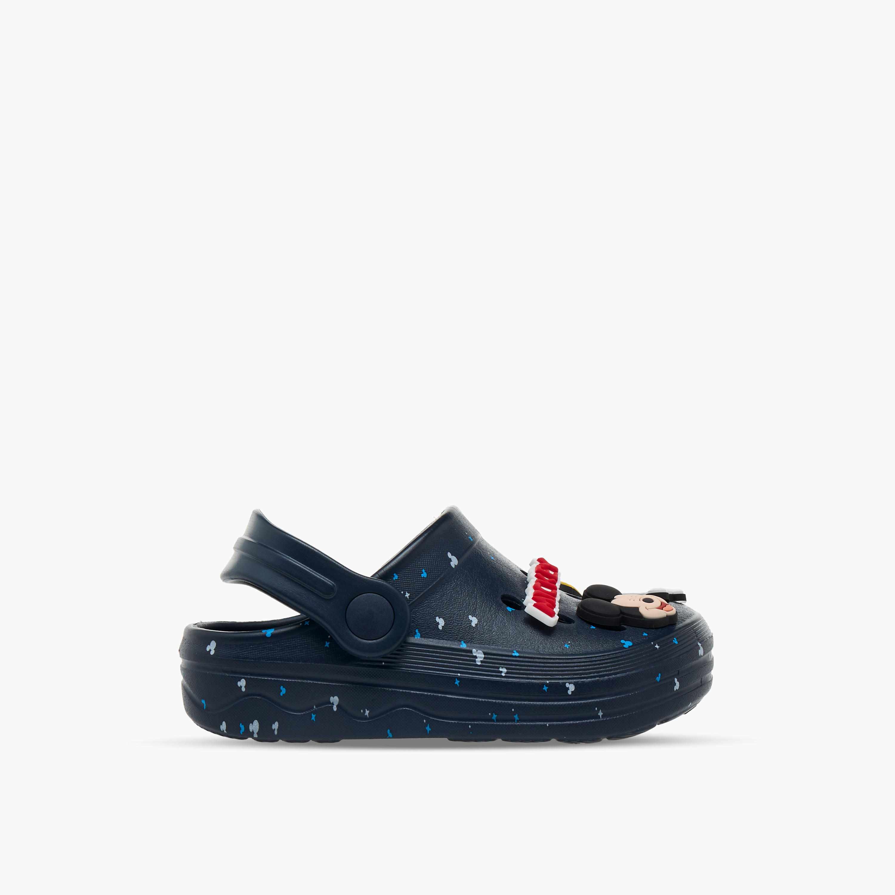 Disney Boys Mickey Mouse Detail Clogs with Backstrap-boys-shoes-sandals-image-3