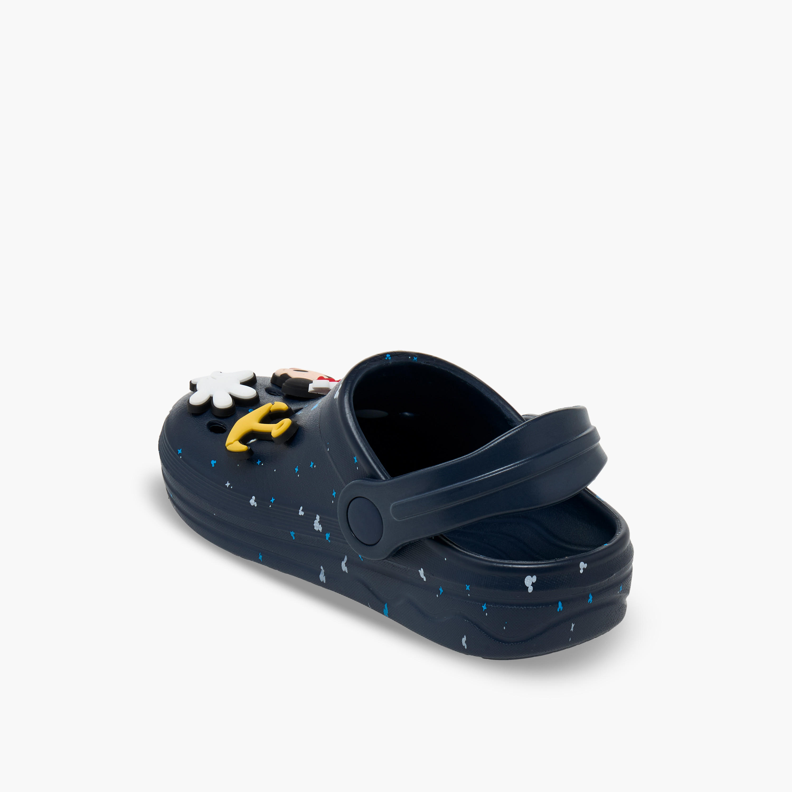 Disney Boys Mickey Mouse Detail Clogs with Backstrap-boys-shoes-sandals-image-5