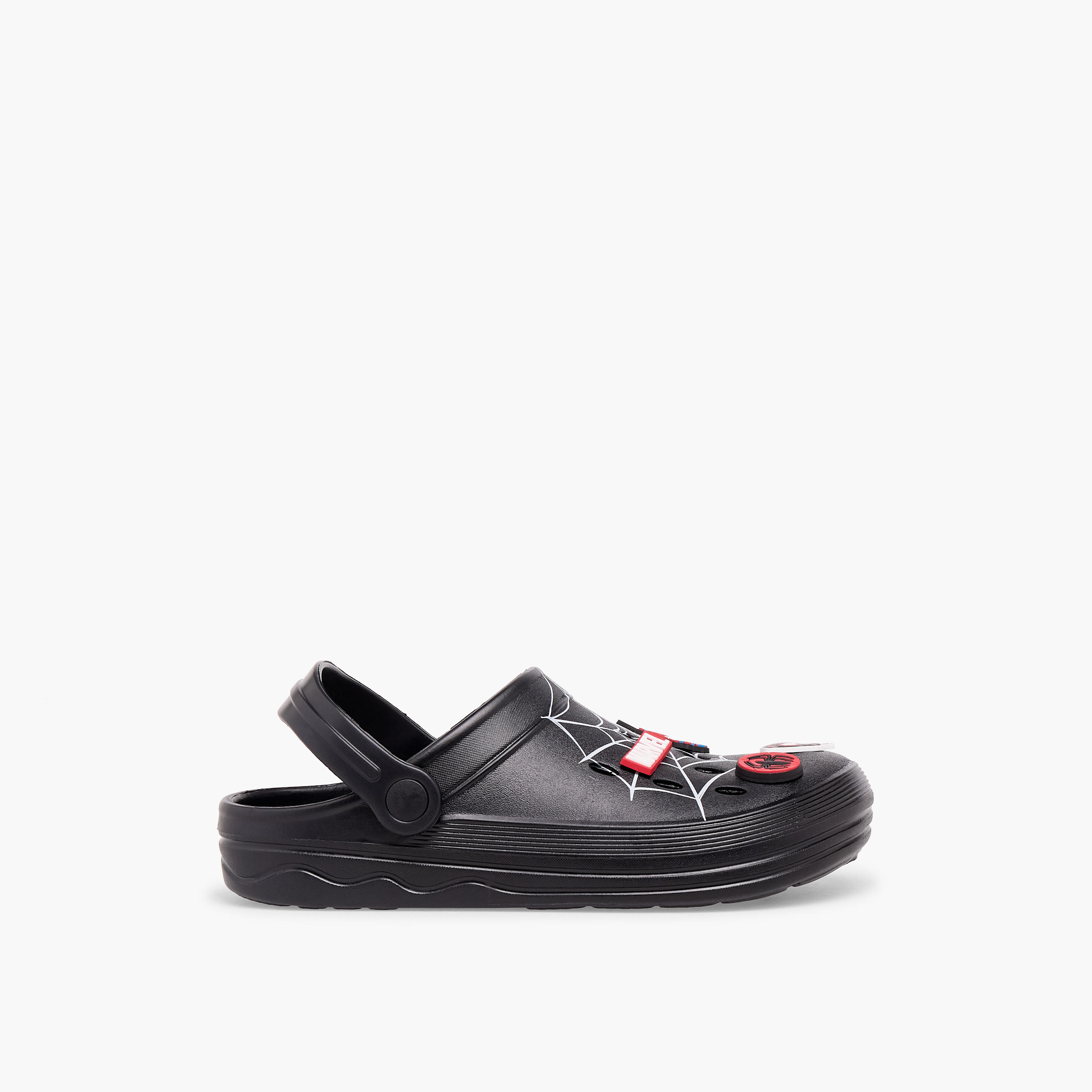 Marvel Boys Spider-Man Clogs-boys-shoes-flipflopsandslides-image-3