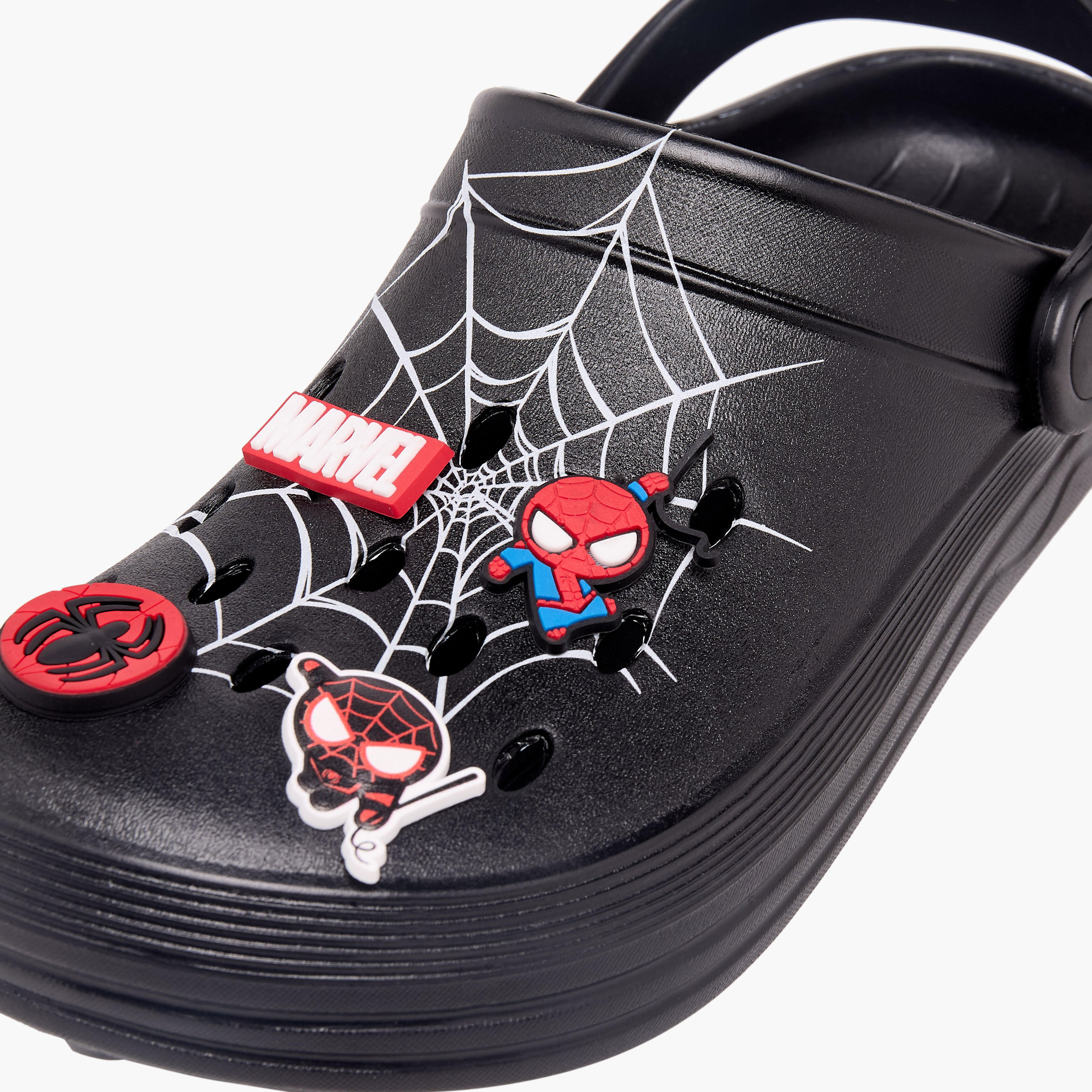 Marvel Boys Spider-Man Clogs-boys-shoes-flipflopsandslides-image-4