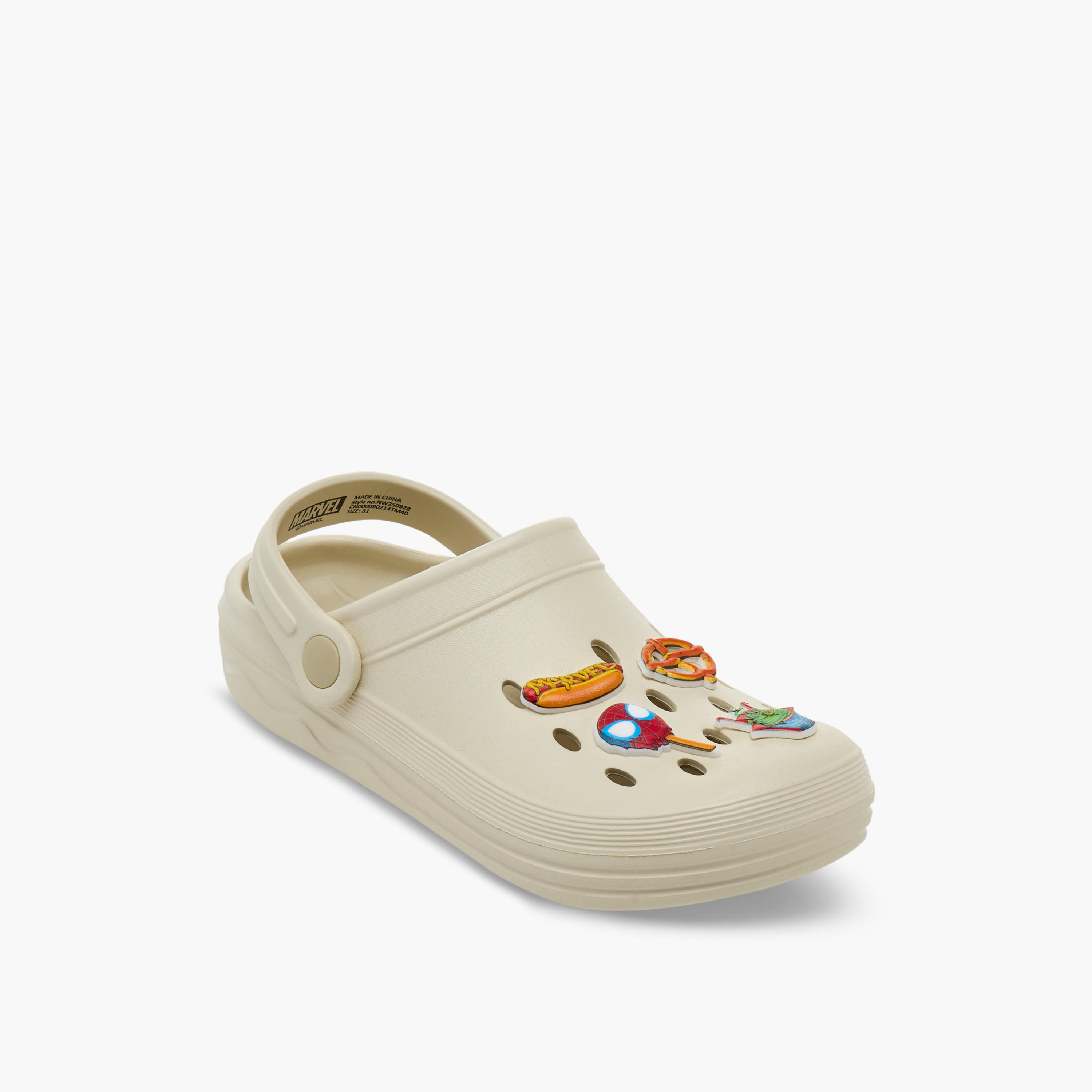 صندل كلوج بحزام خلفي وتفاصيل أفينجرز للأولاد-boys-shoes-sandals-image-2