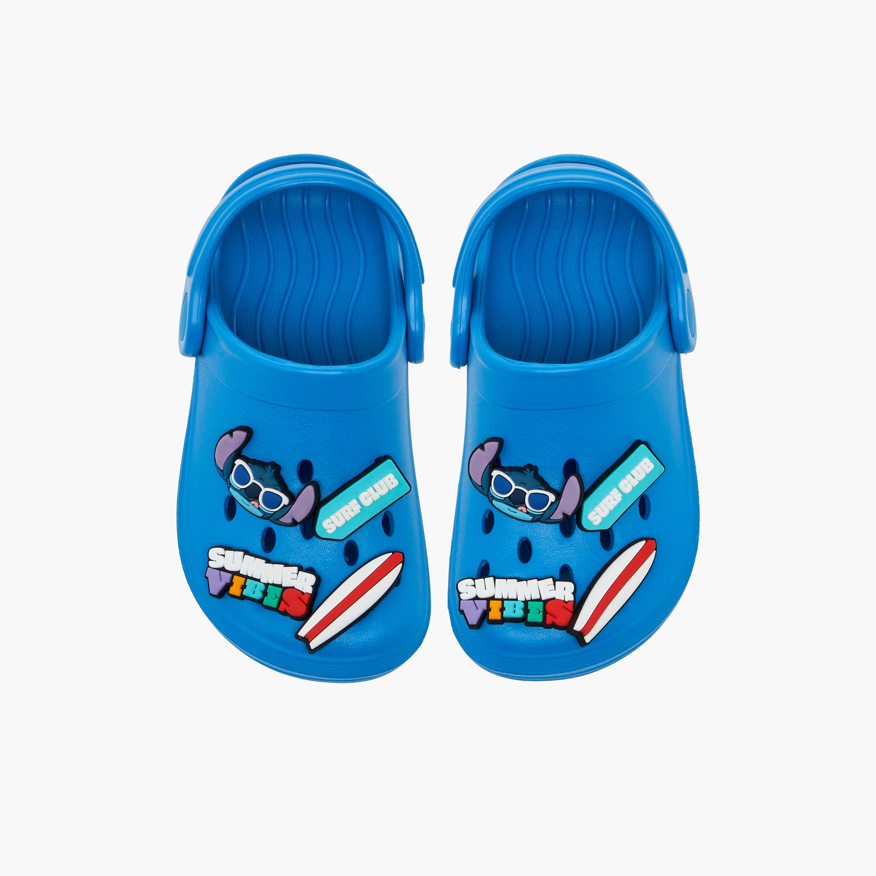 Disney Boys Backstrap Stitch Accent Clogs-boys-shoes-sandals-image-1
