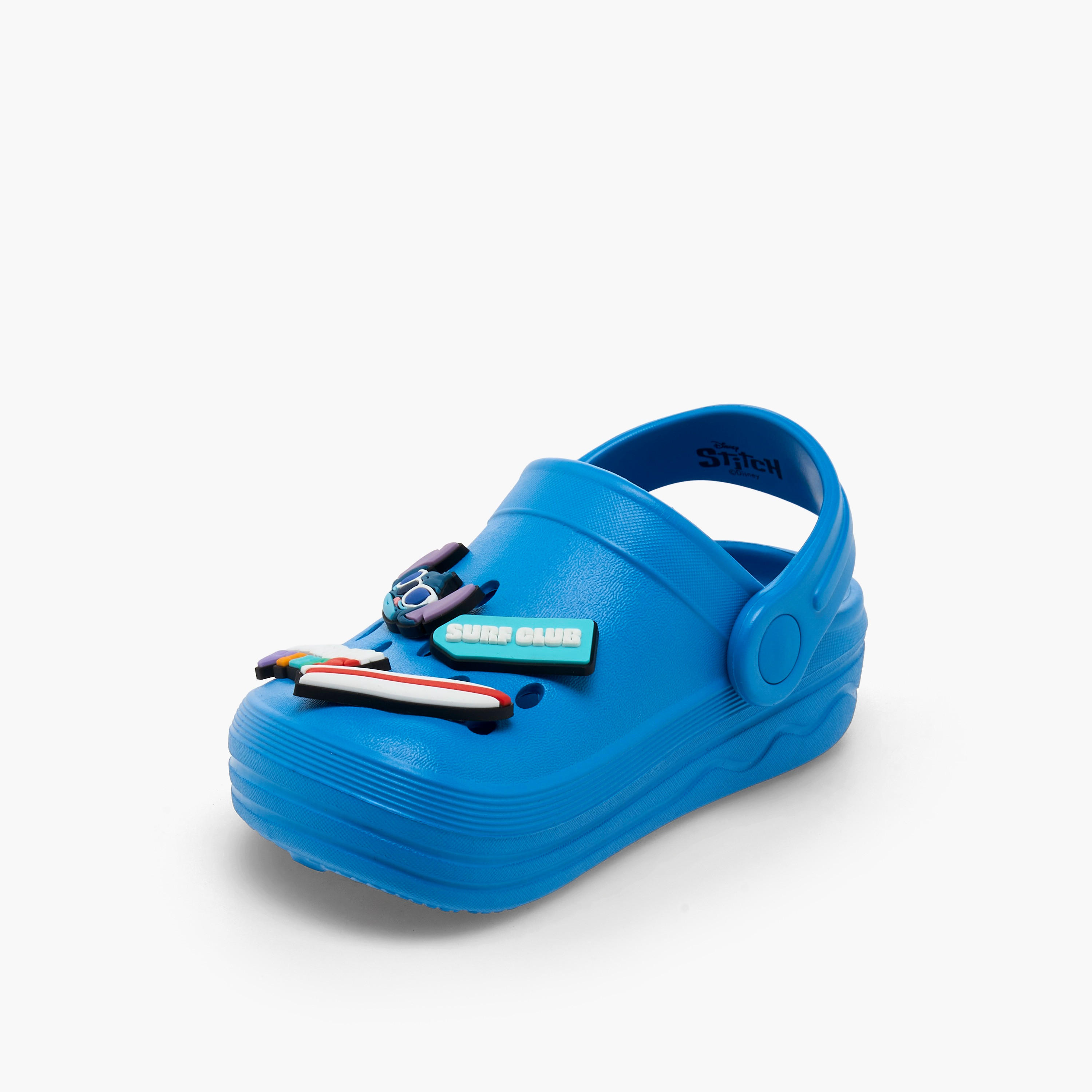 Disney Boys Backstrap Stitch Accent Clogs-boys-shoes-sandals-image-4