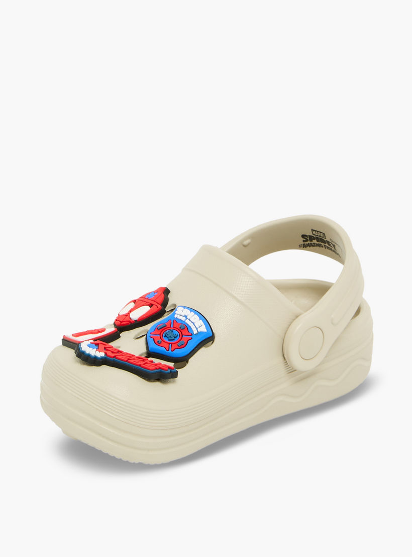 Marvel Spider-Man Jibbitz Embellished Clogs-boys-shoes-sandals-image-4