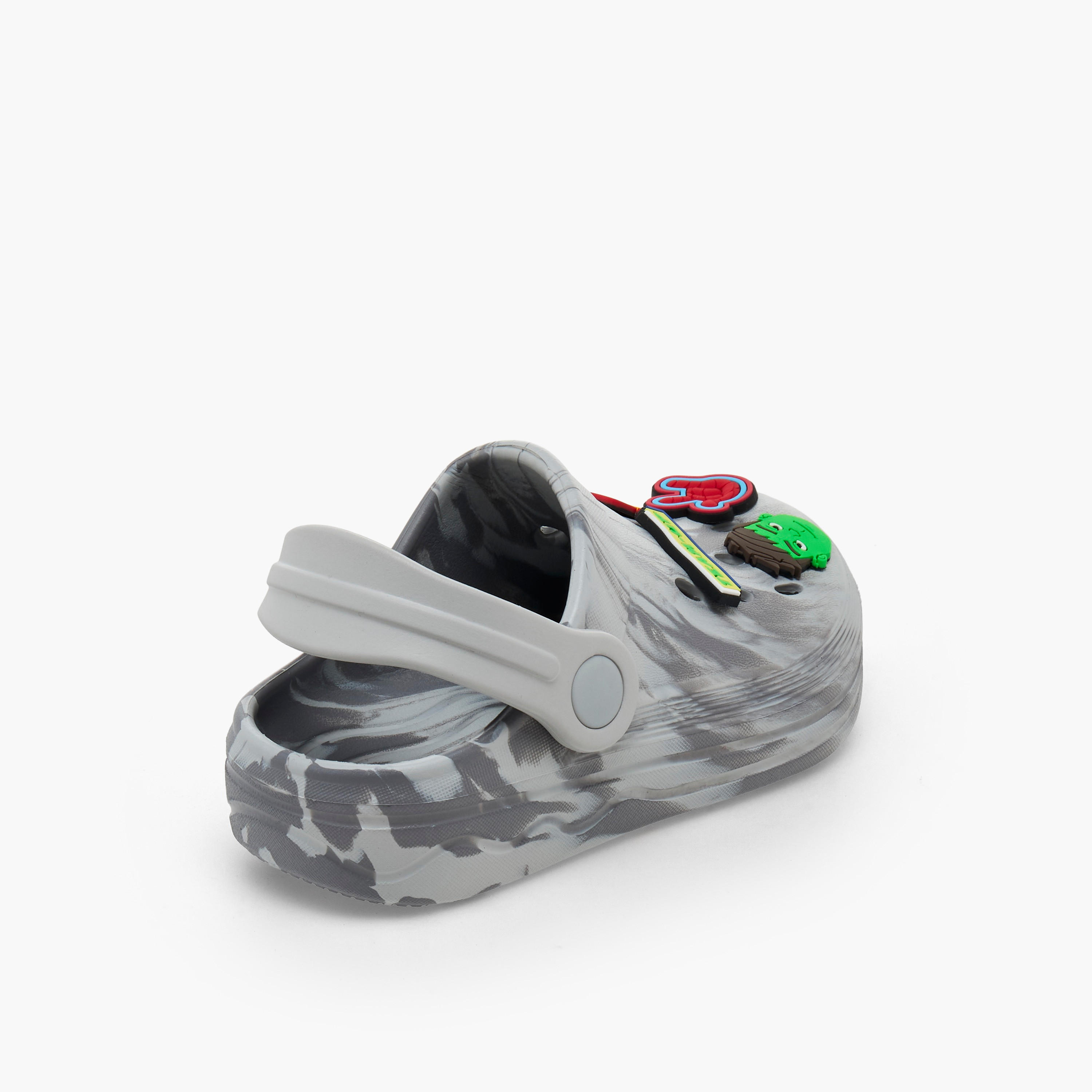 Boys Backstrap Avengers Accent Clogs-boys-shoes-sandals-image-6
