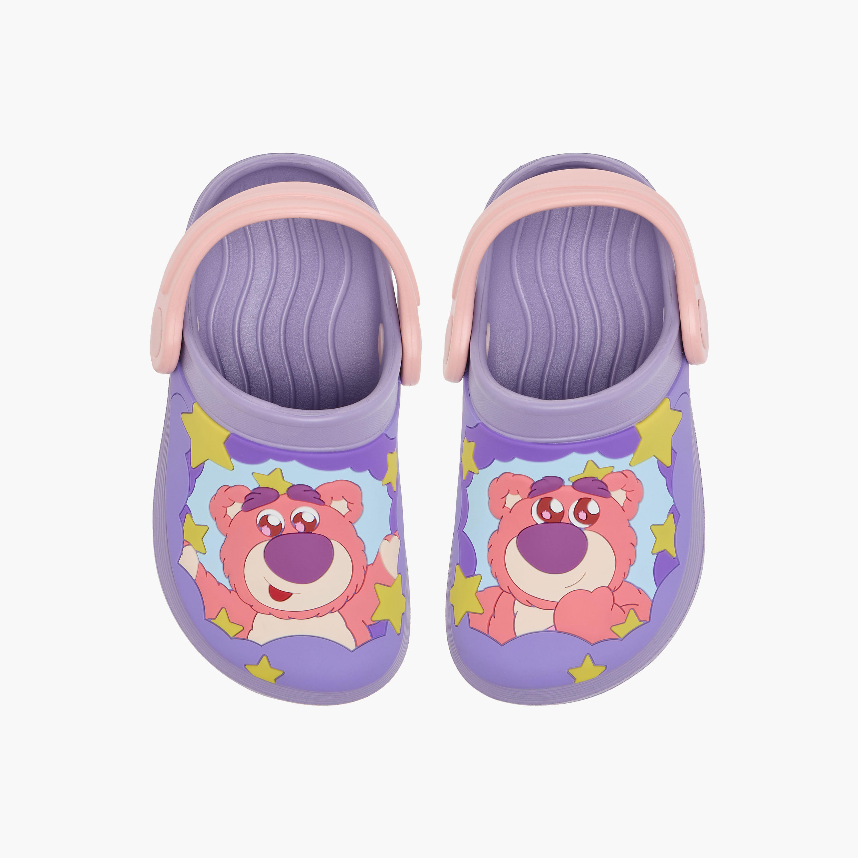 Disney Lots-o'-Huggin' Bear Applique Detail Clogs with Backstrap-girls-shoes-flipflopsandslides-image-1